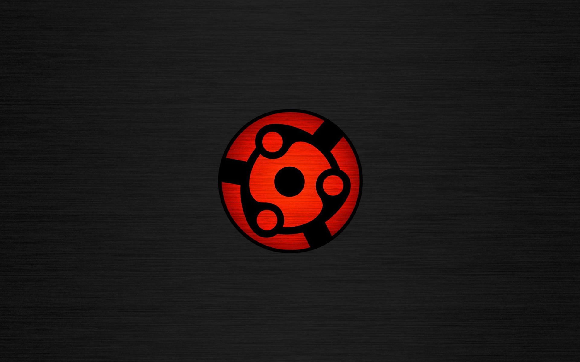 Глаз Шаринган аниме, серый фон