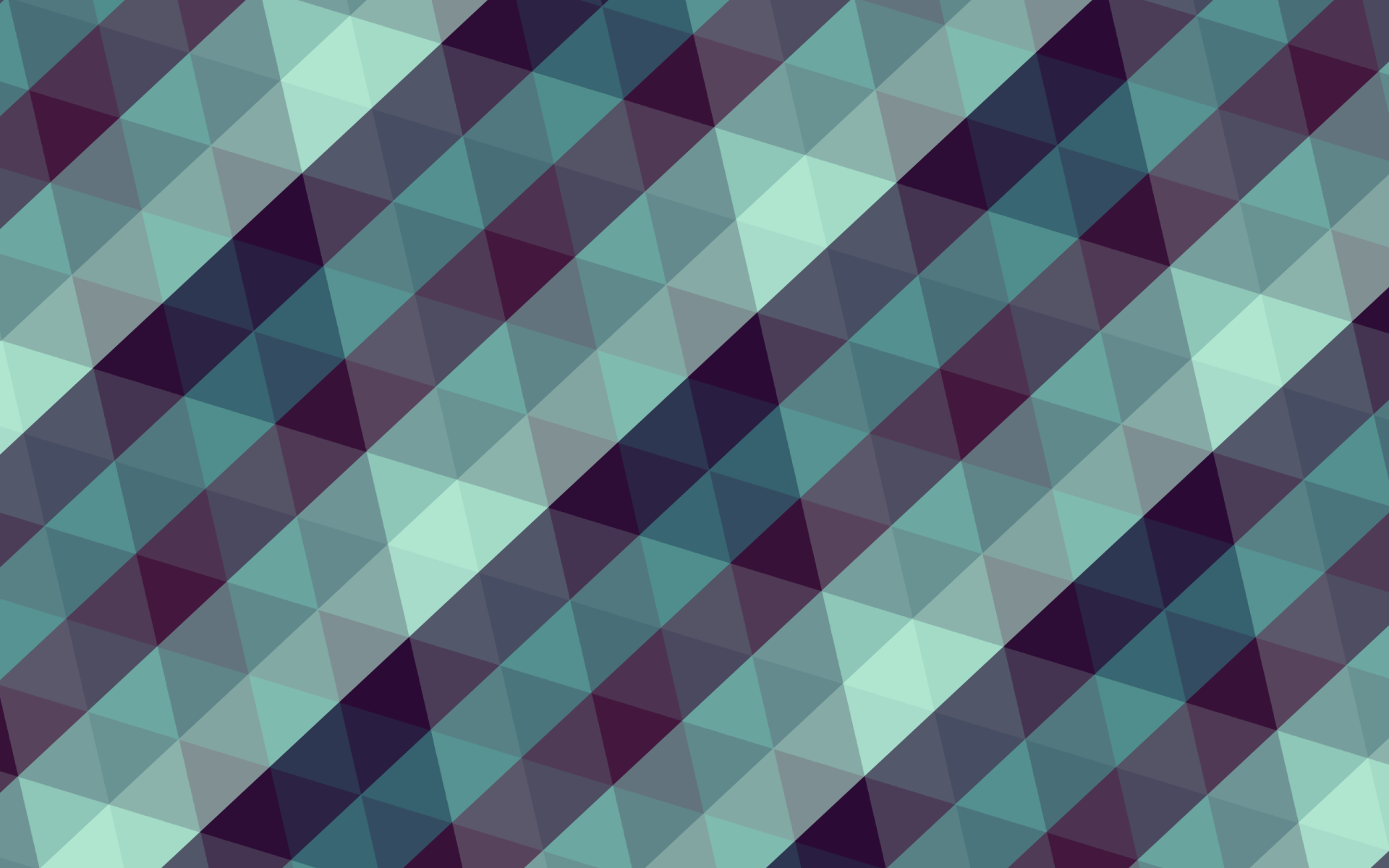 Орнамент из разноцветных треугольников