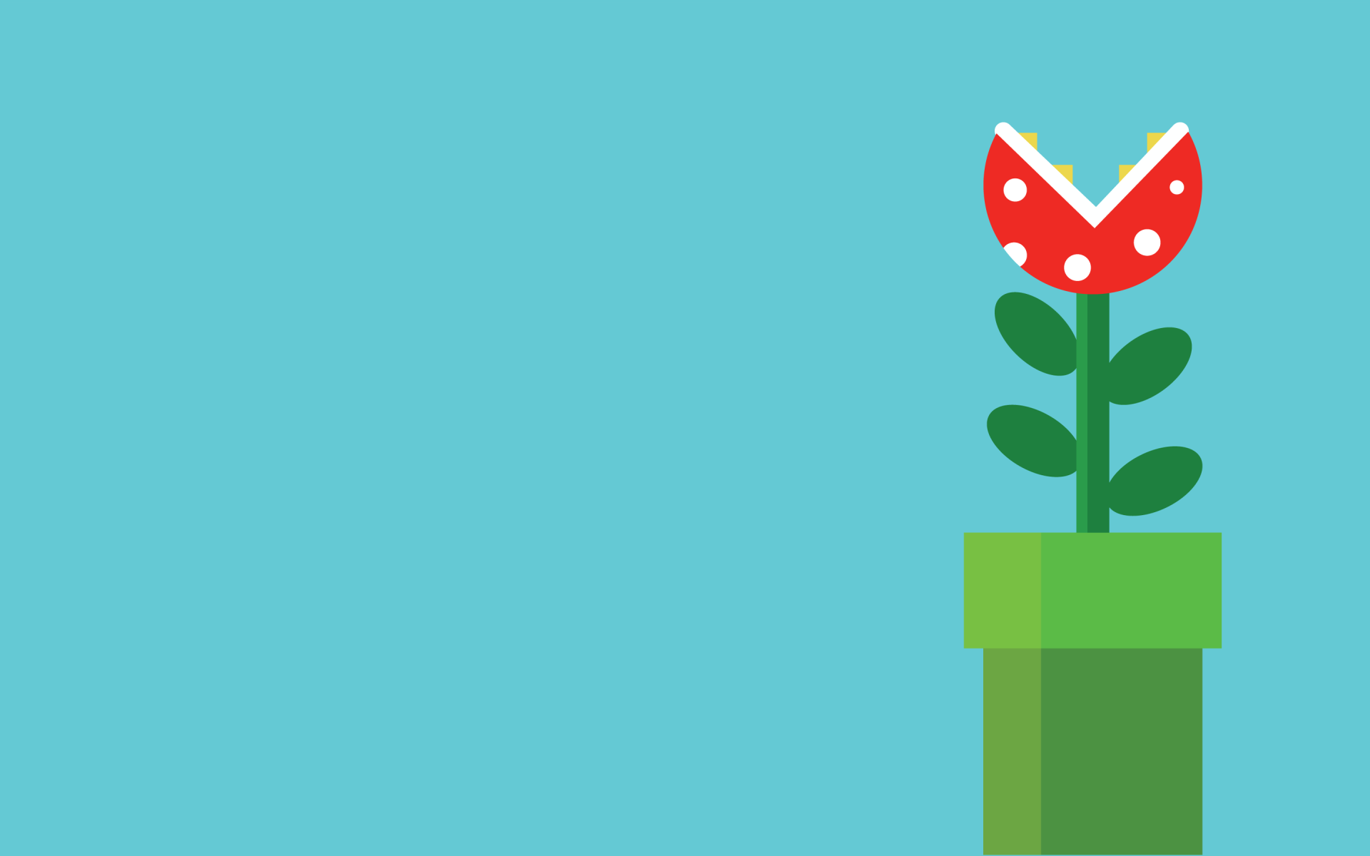 Хищный цветок, игра Super Mario Bros