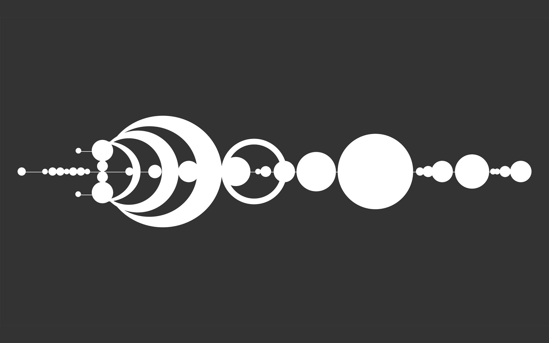 Геометрический орнамент, серый фон