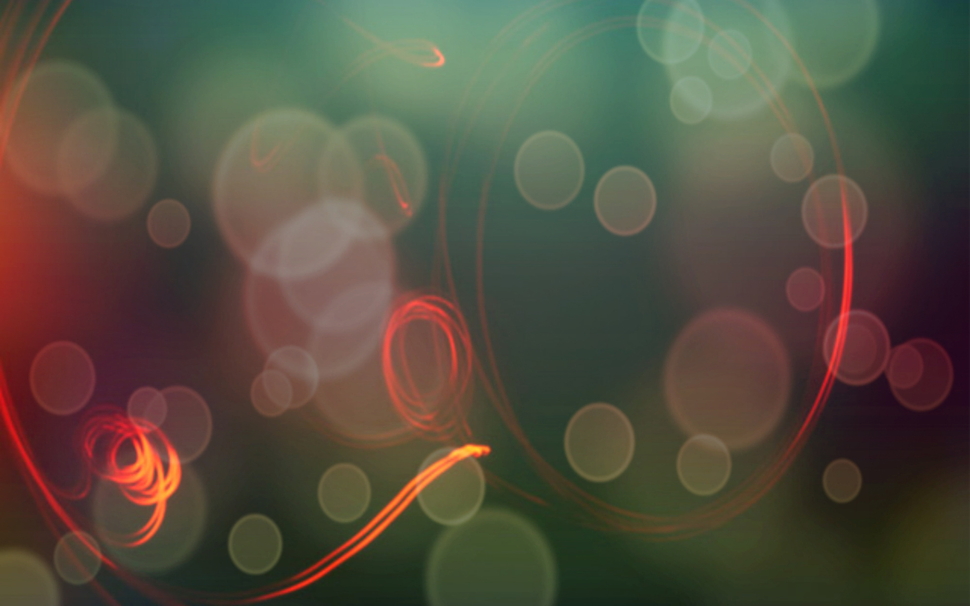 Тема из линий и кругов