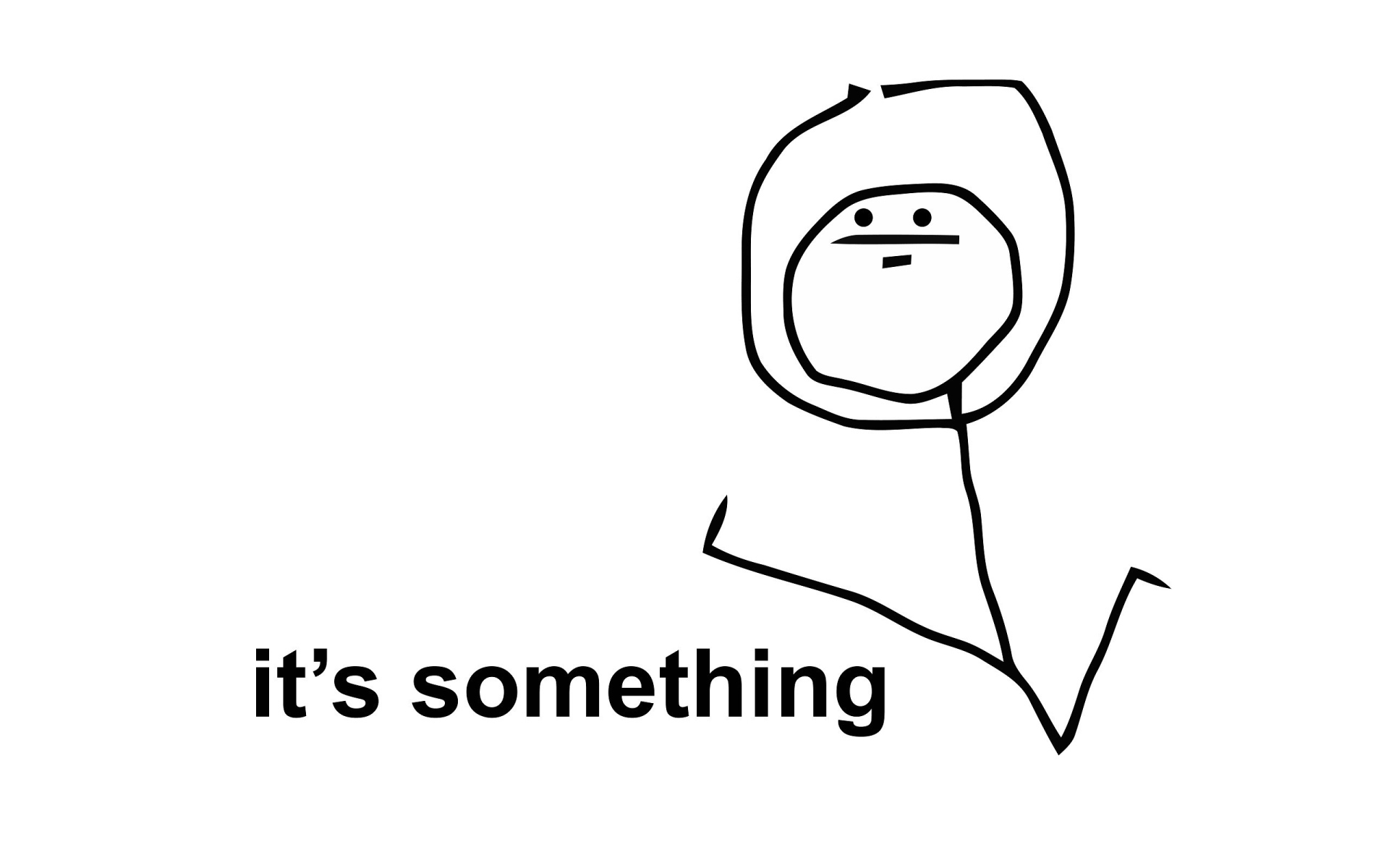 Это что-то, мем белый фон