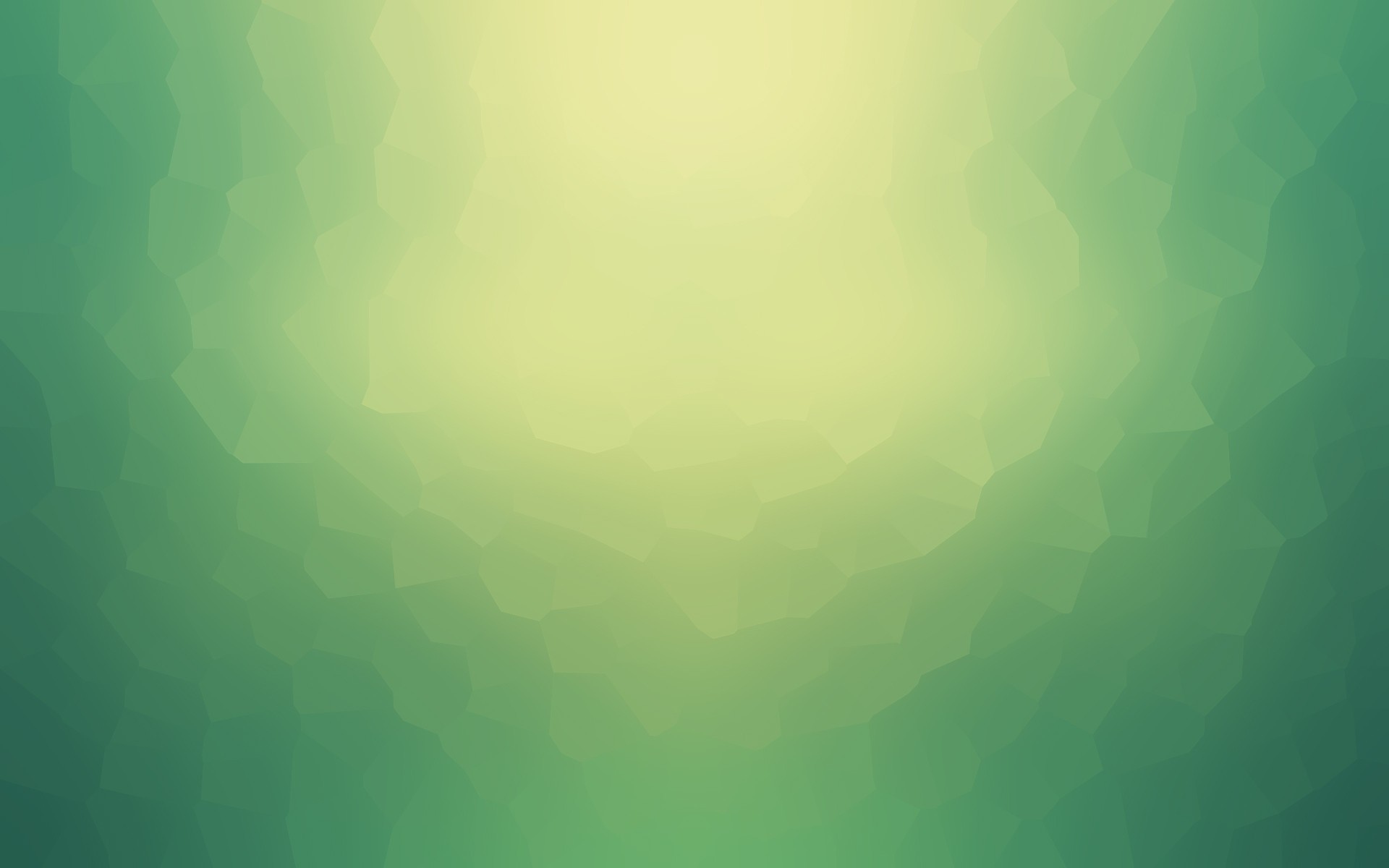 Желто зеленое сияние, градиент