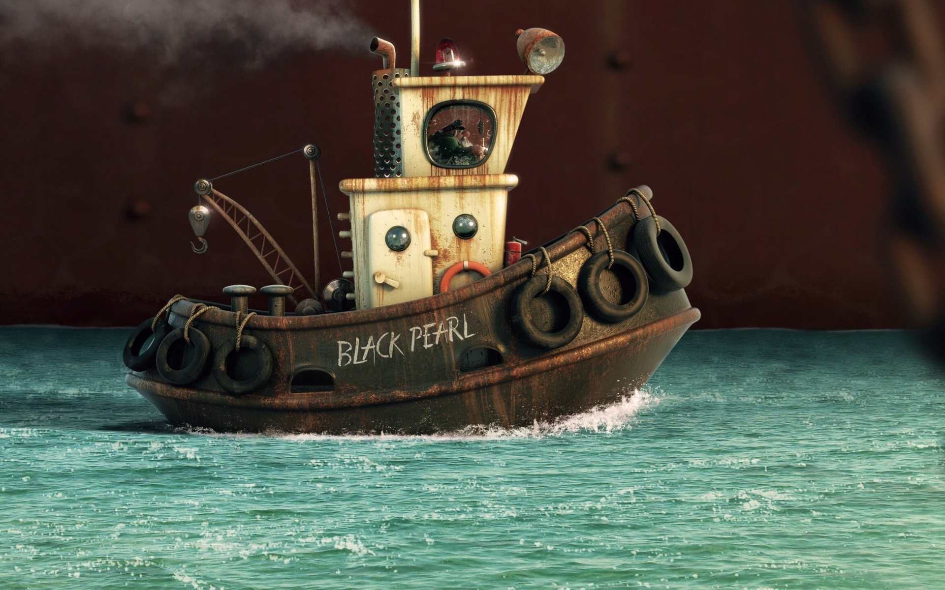 Корабль Черная жемчужина, мультфильм