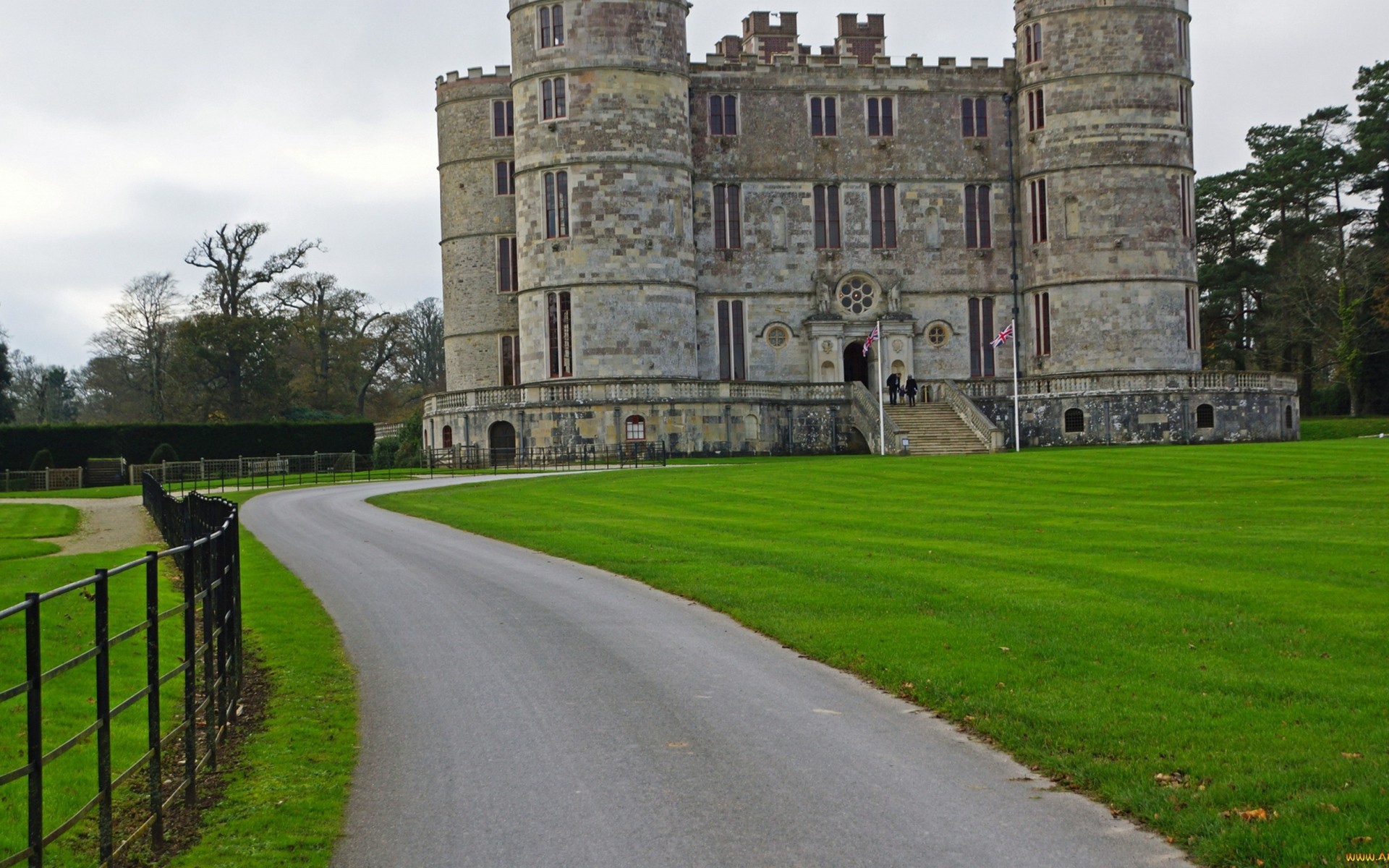 Уютный замок в Британии