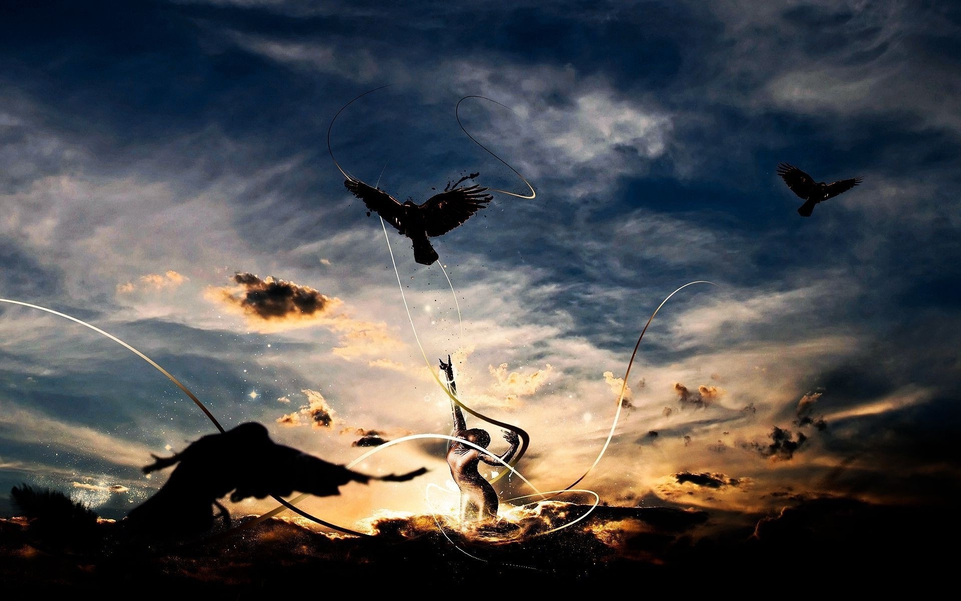 Птицы рвутся к свободе