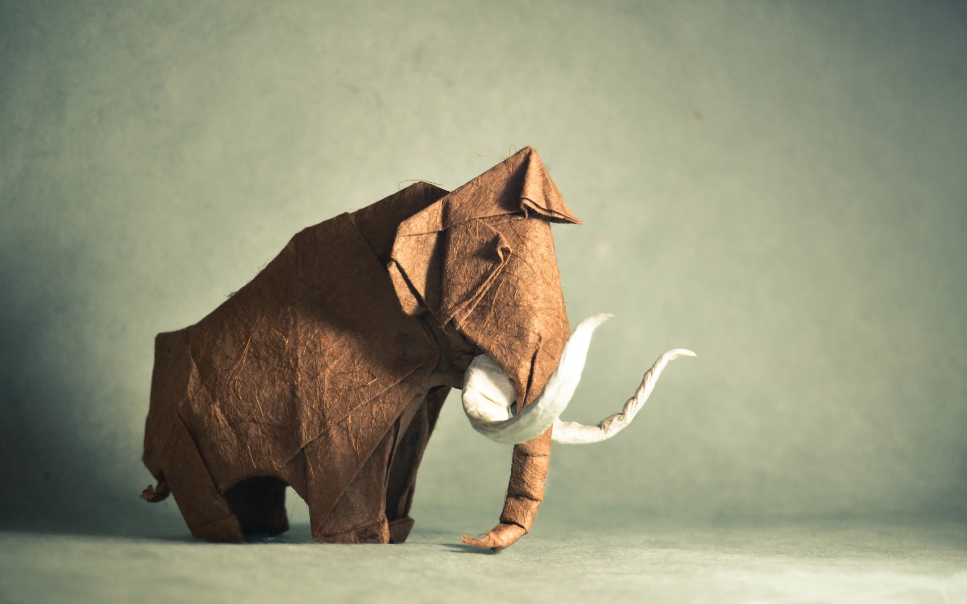 Слон из бумаги, оригами