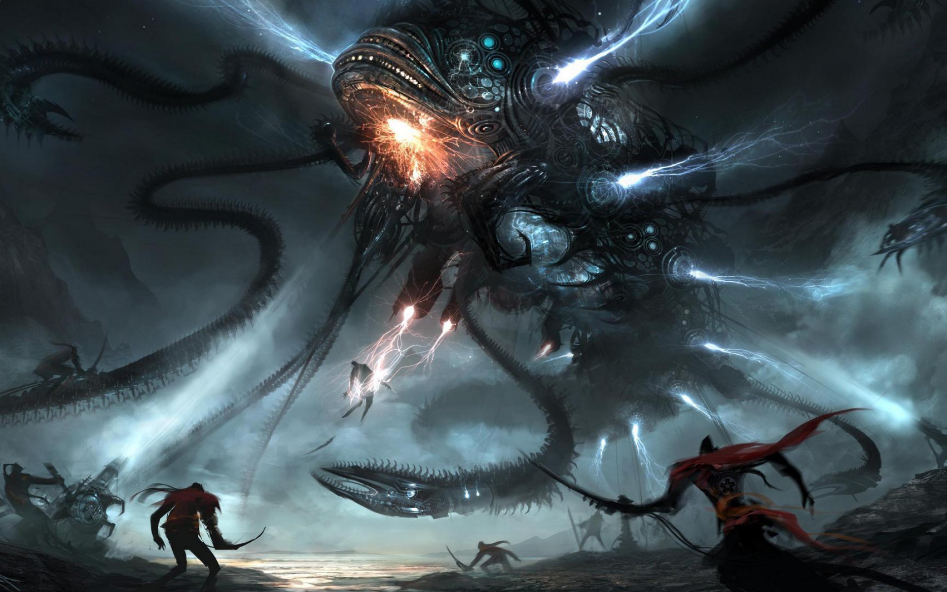 Инопланетный робот напал на Землю