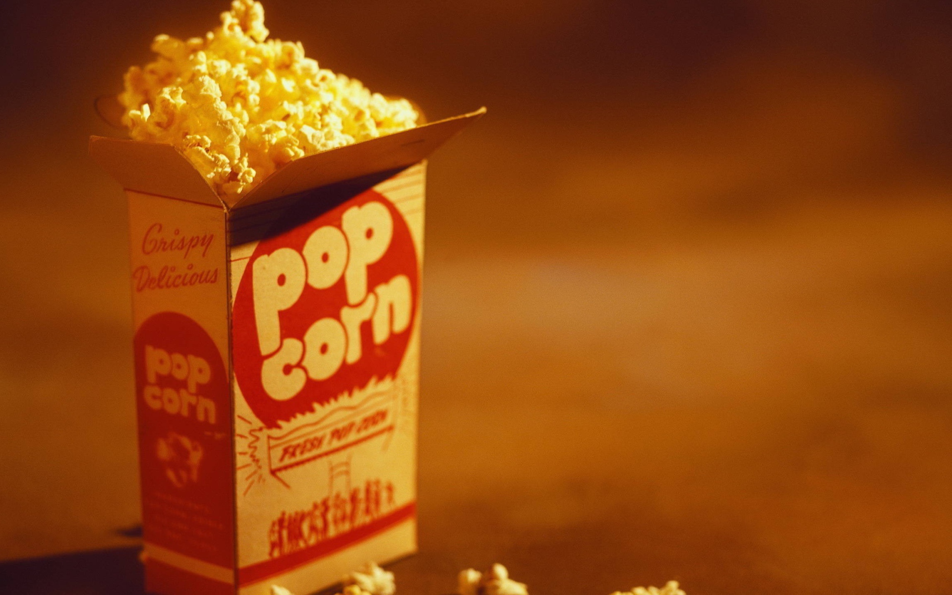 Коробка с попкорном