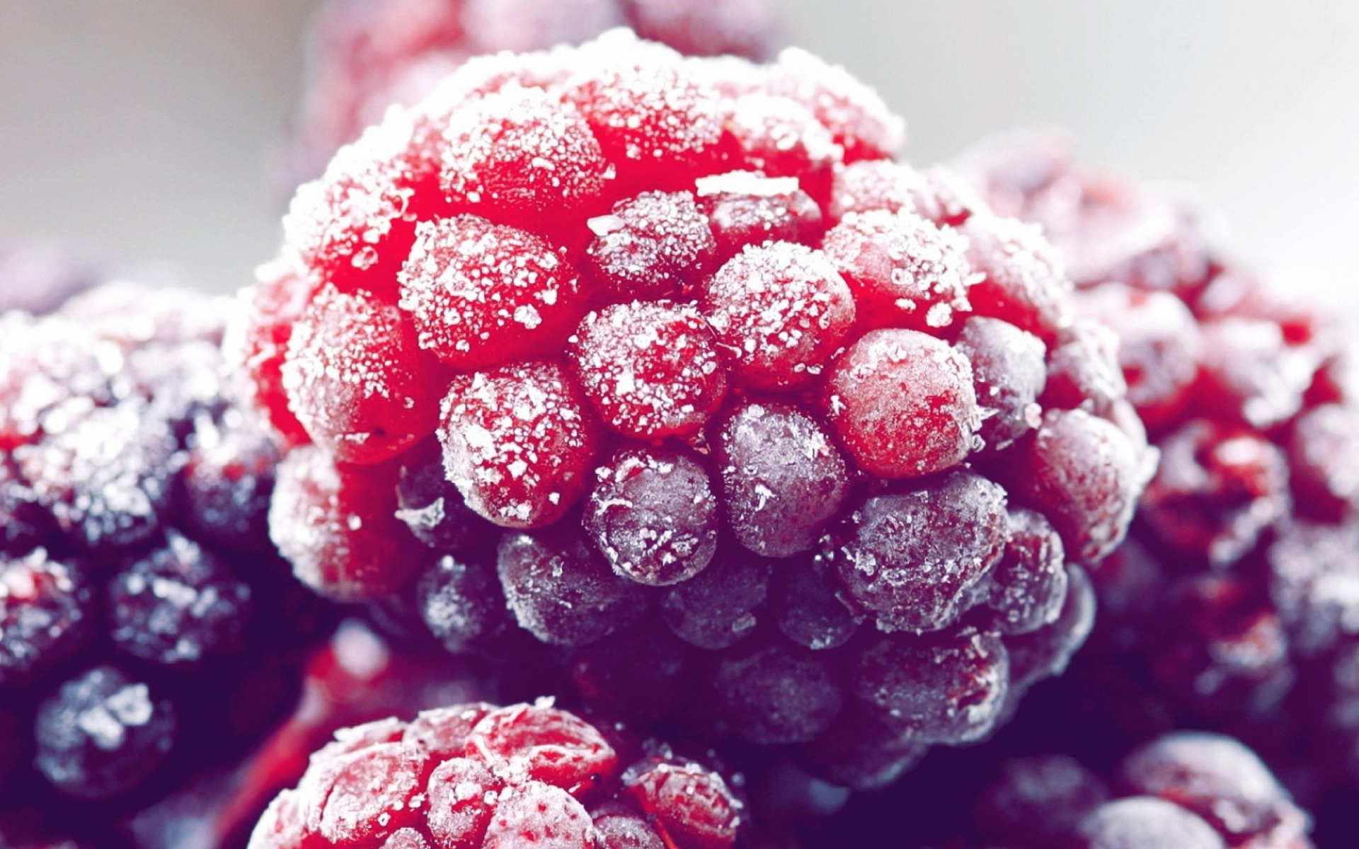 Иней на малине