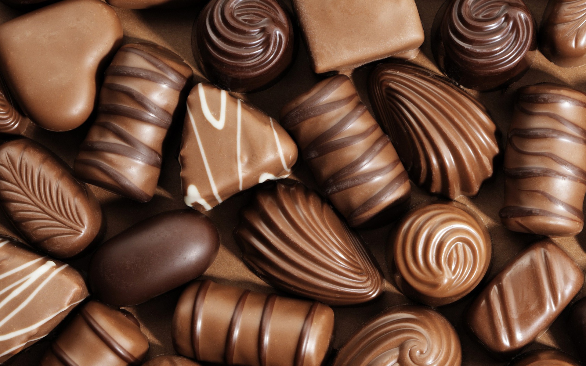 Красивые шоколадные конфеты