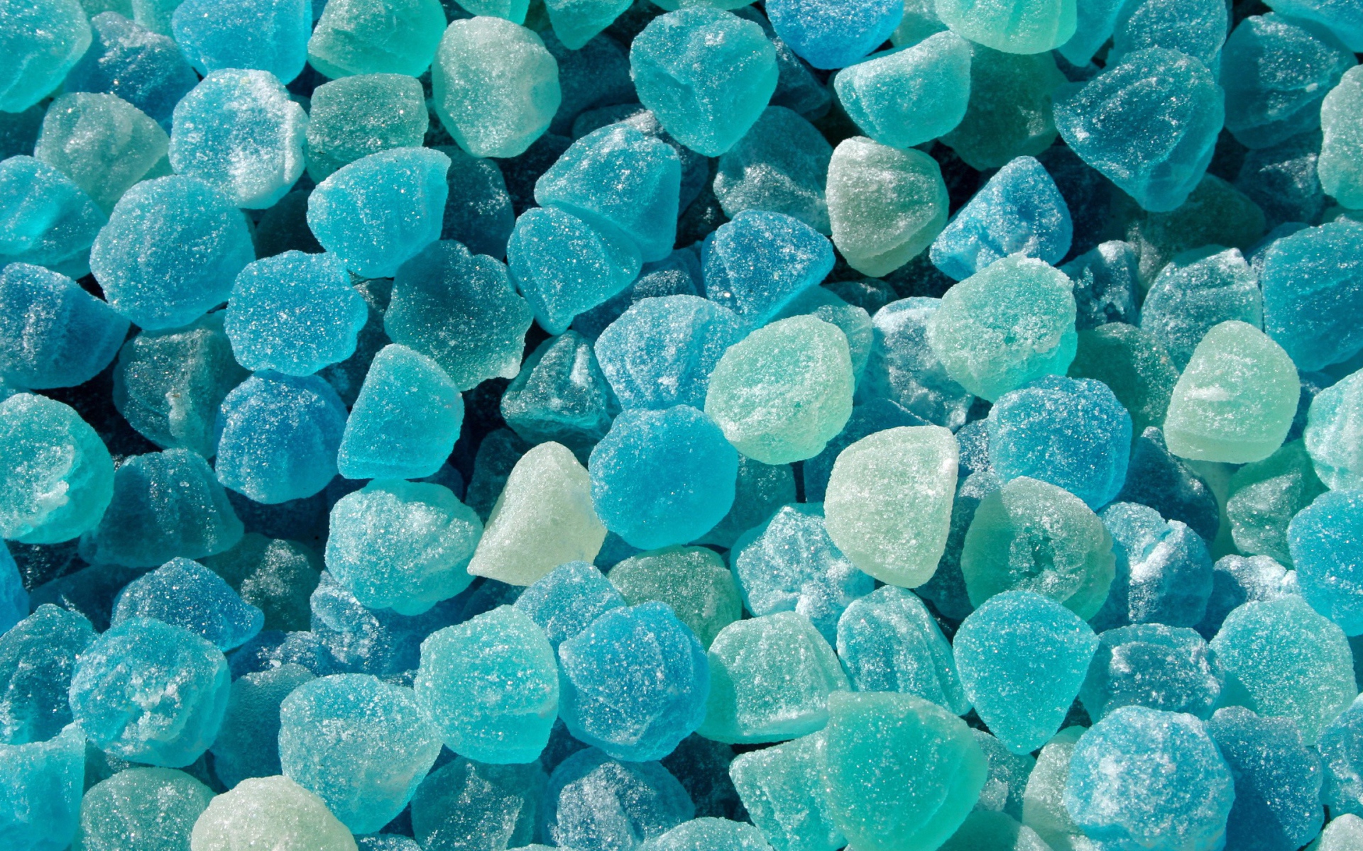 Мармеладные конфеты голубого цвета