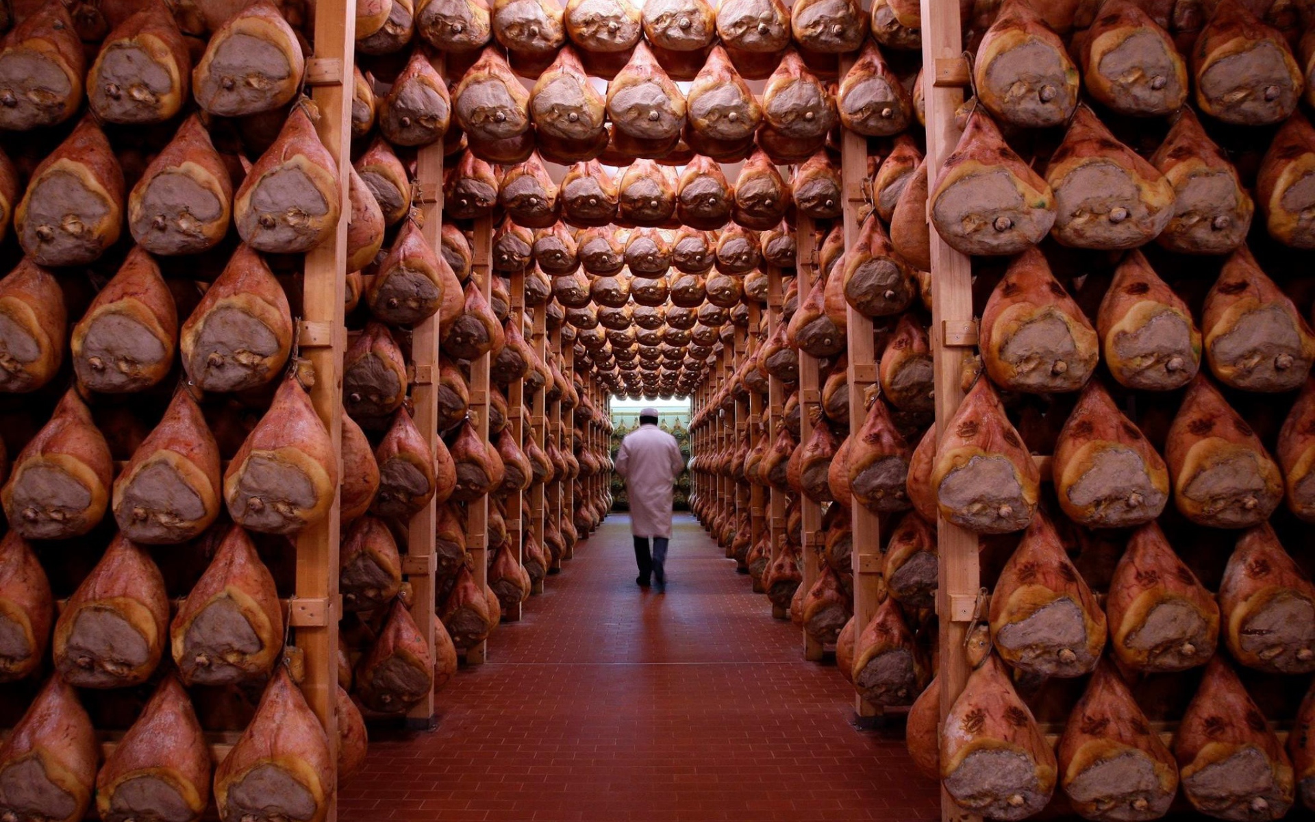 Холодильник с окороками