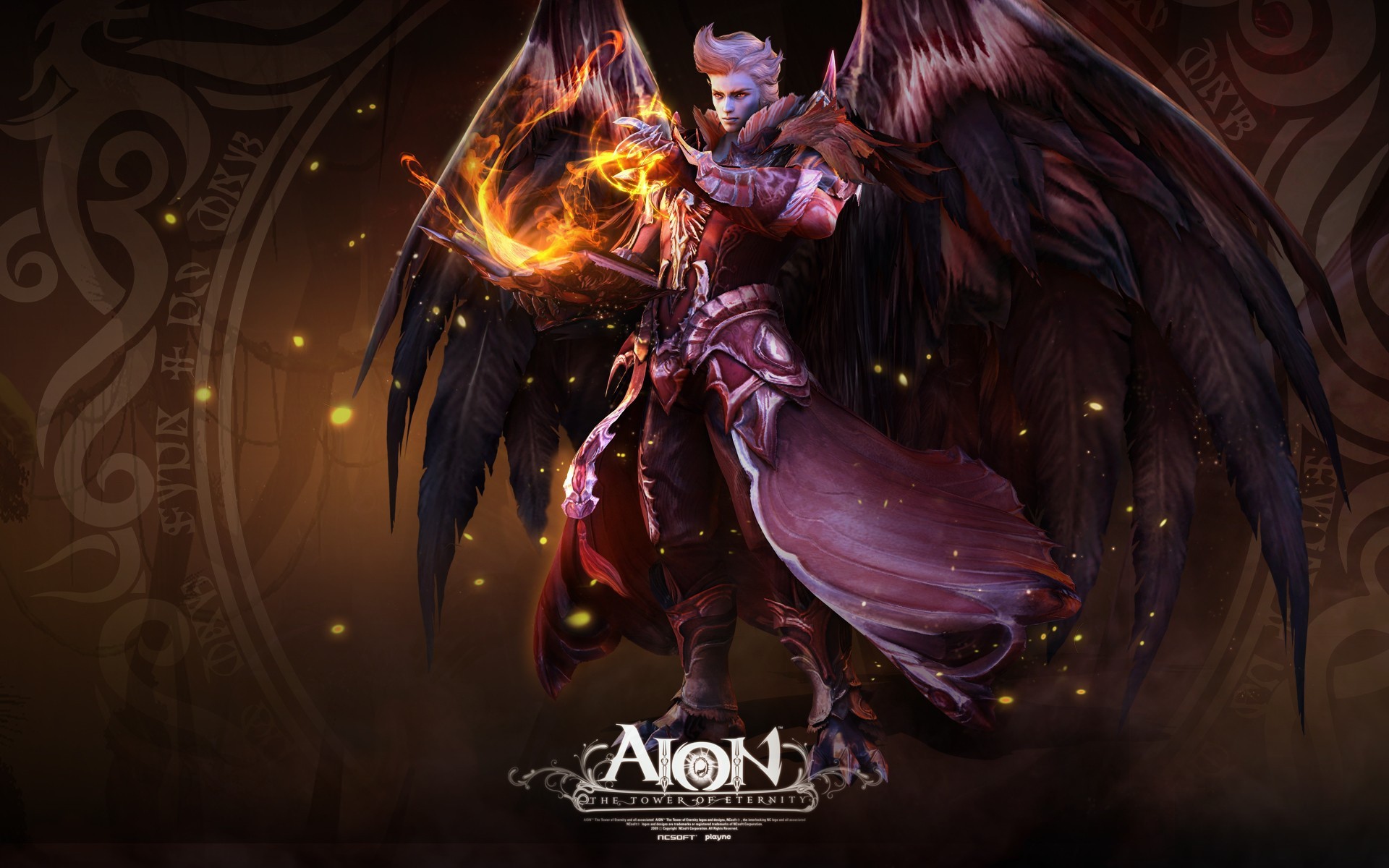 Персонаж Асмодиан, игра Aion Online