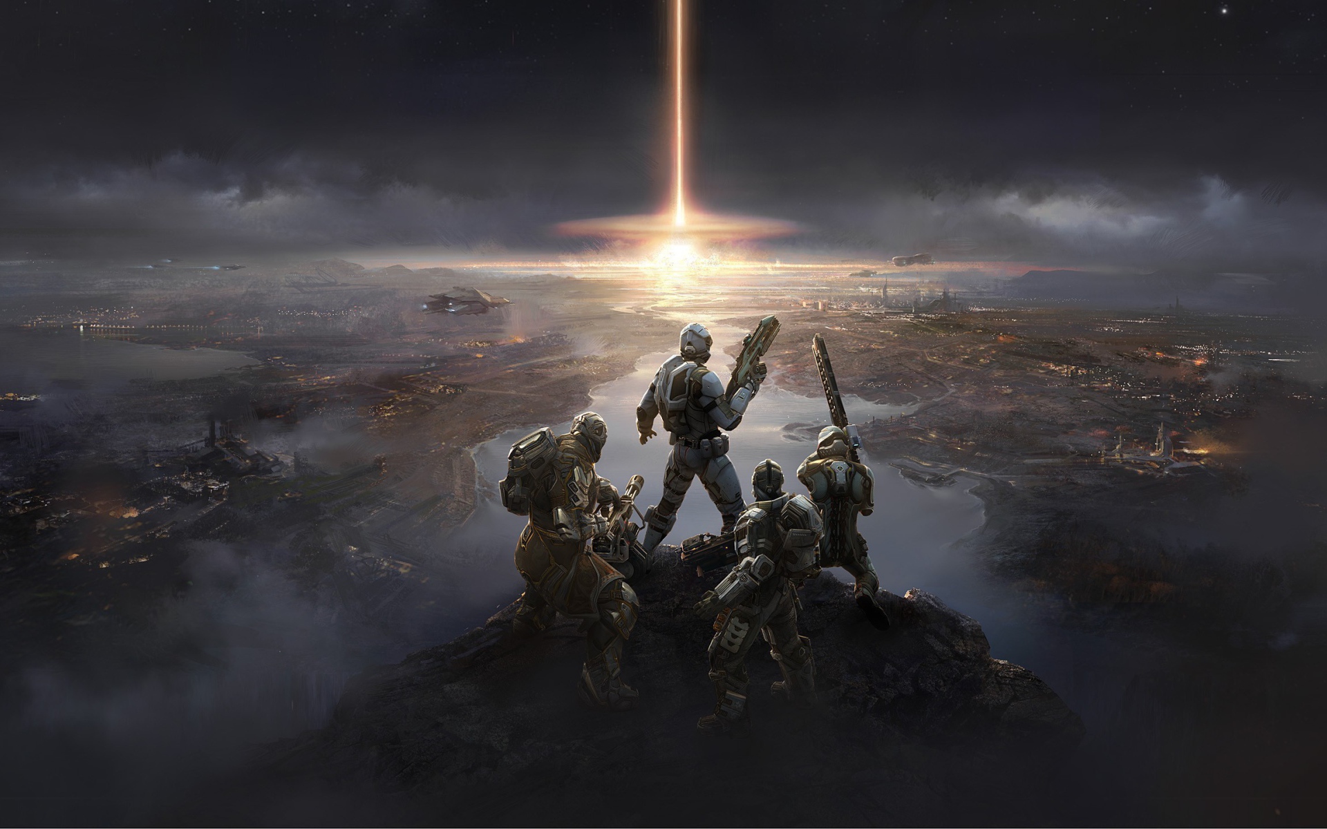 Десантники в космической стратегии EVE Online