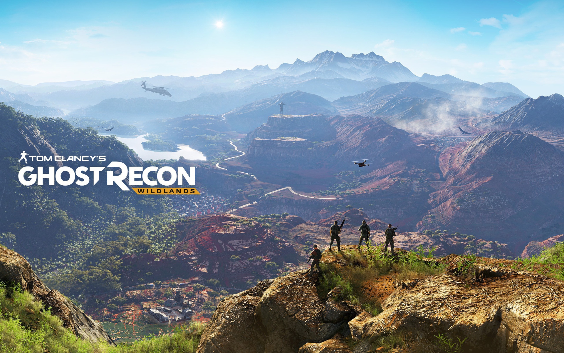 Горная долина в игре Tom Clancy's Ghost Recon Wildlands