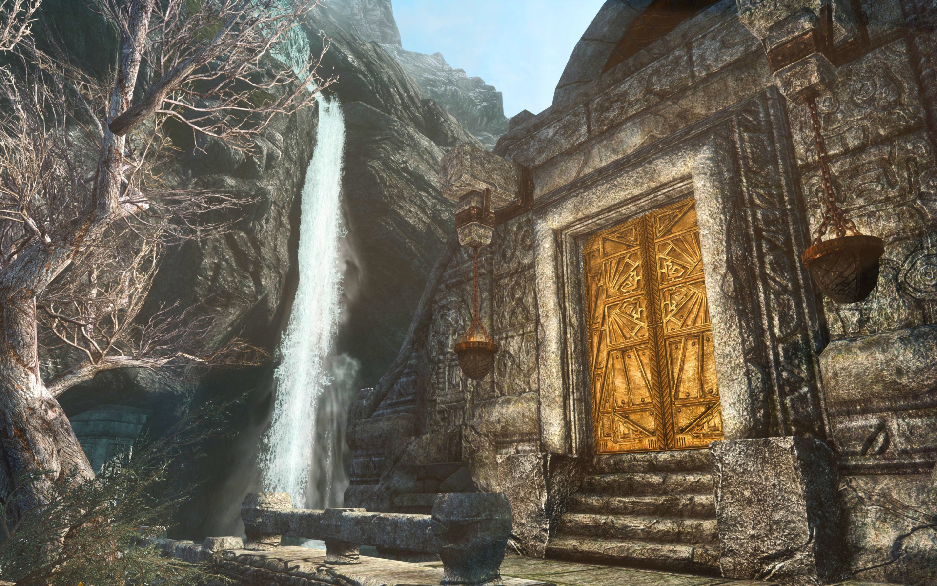 Золотые ворота в игре The Elder Scrolls V Skyrim