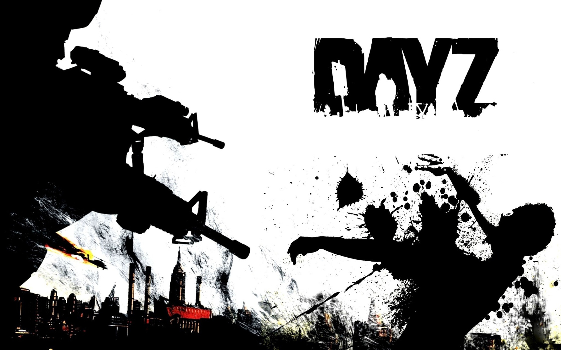 Постер видео игры DayZ