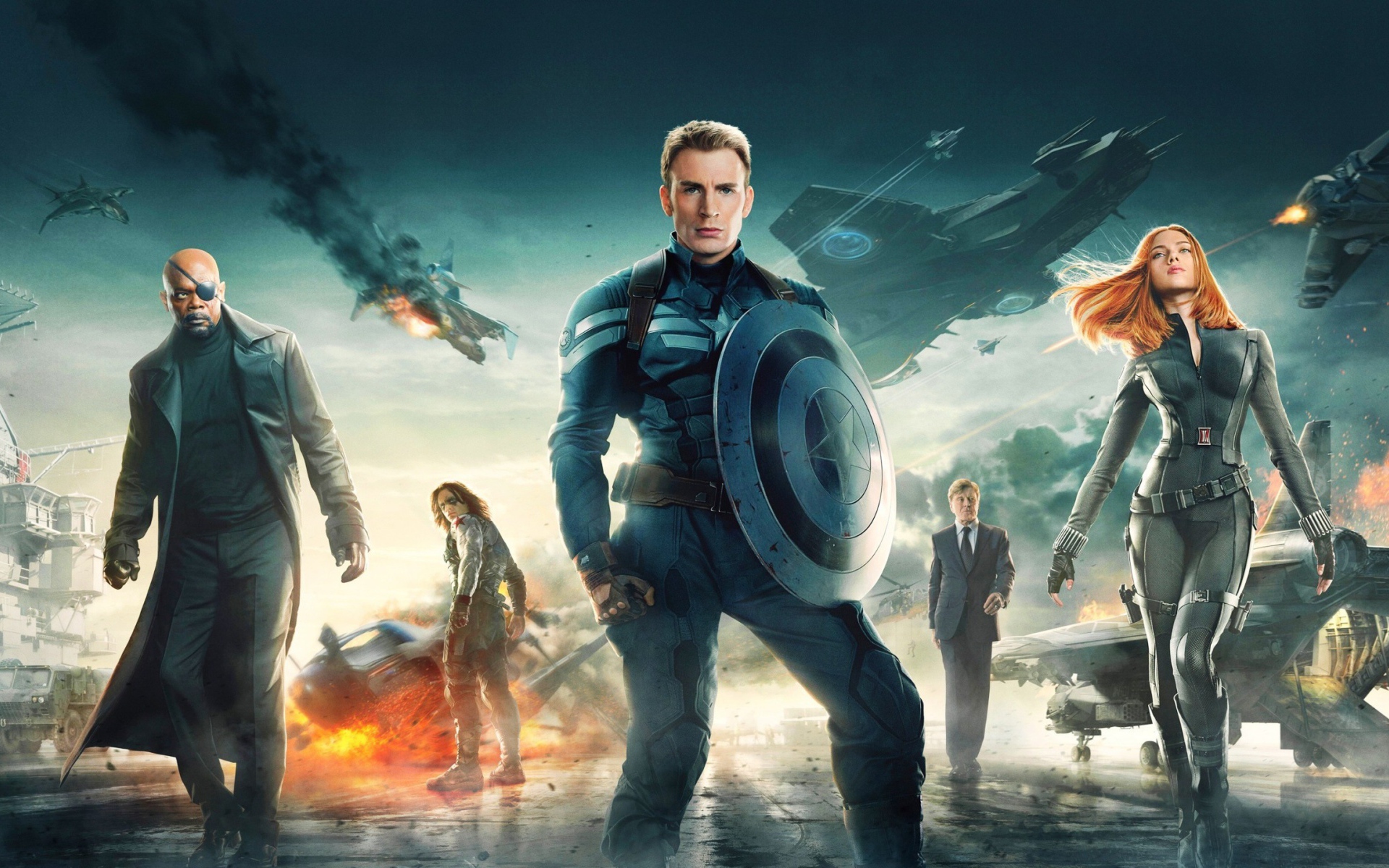 Персонажи фильма Капитан Америка - зимний солдат