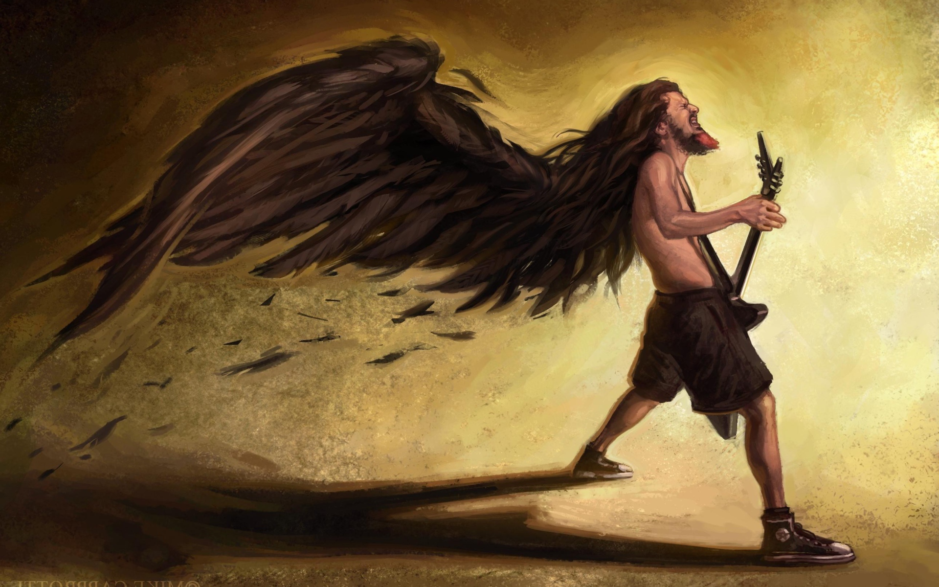 Черный ангел музыкант Даймбэг Даррелл