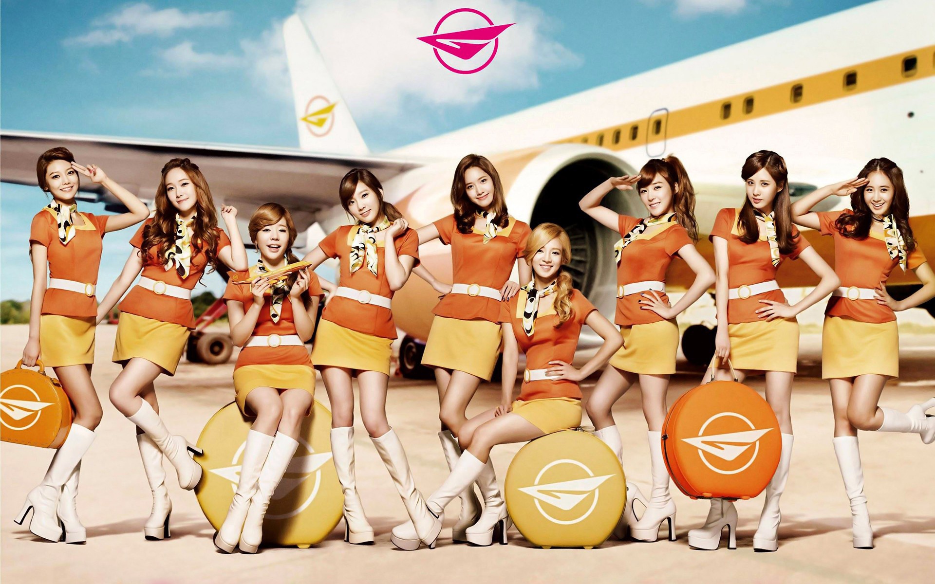 Девушки в оранжевой одежде, Girls’ Generation