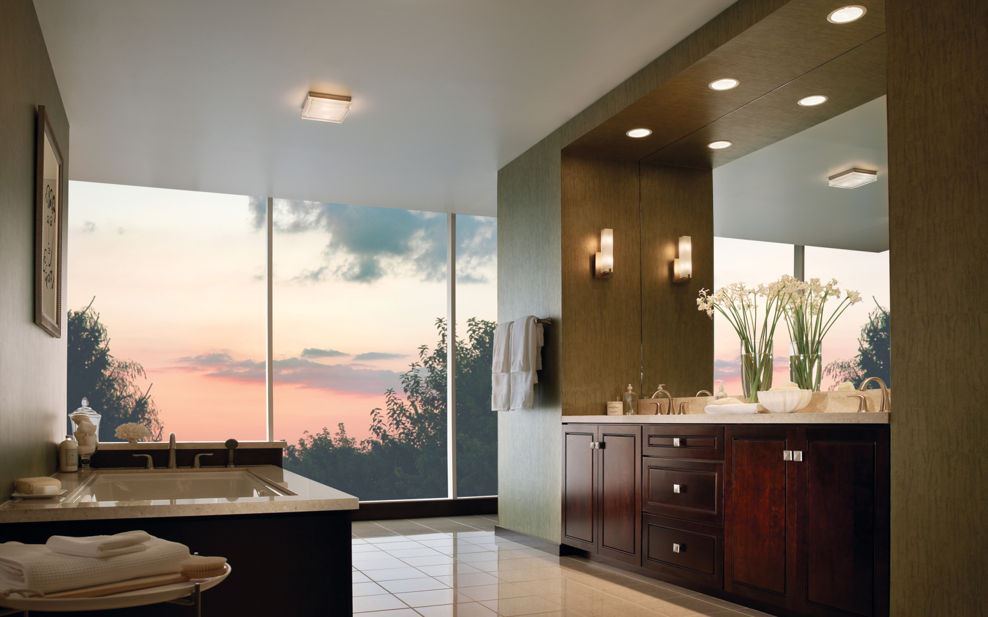 Барная стойка в ванне