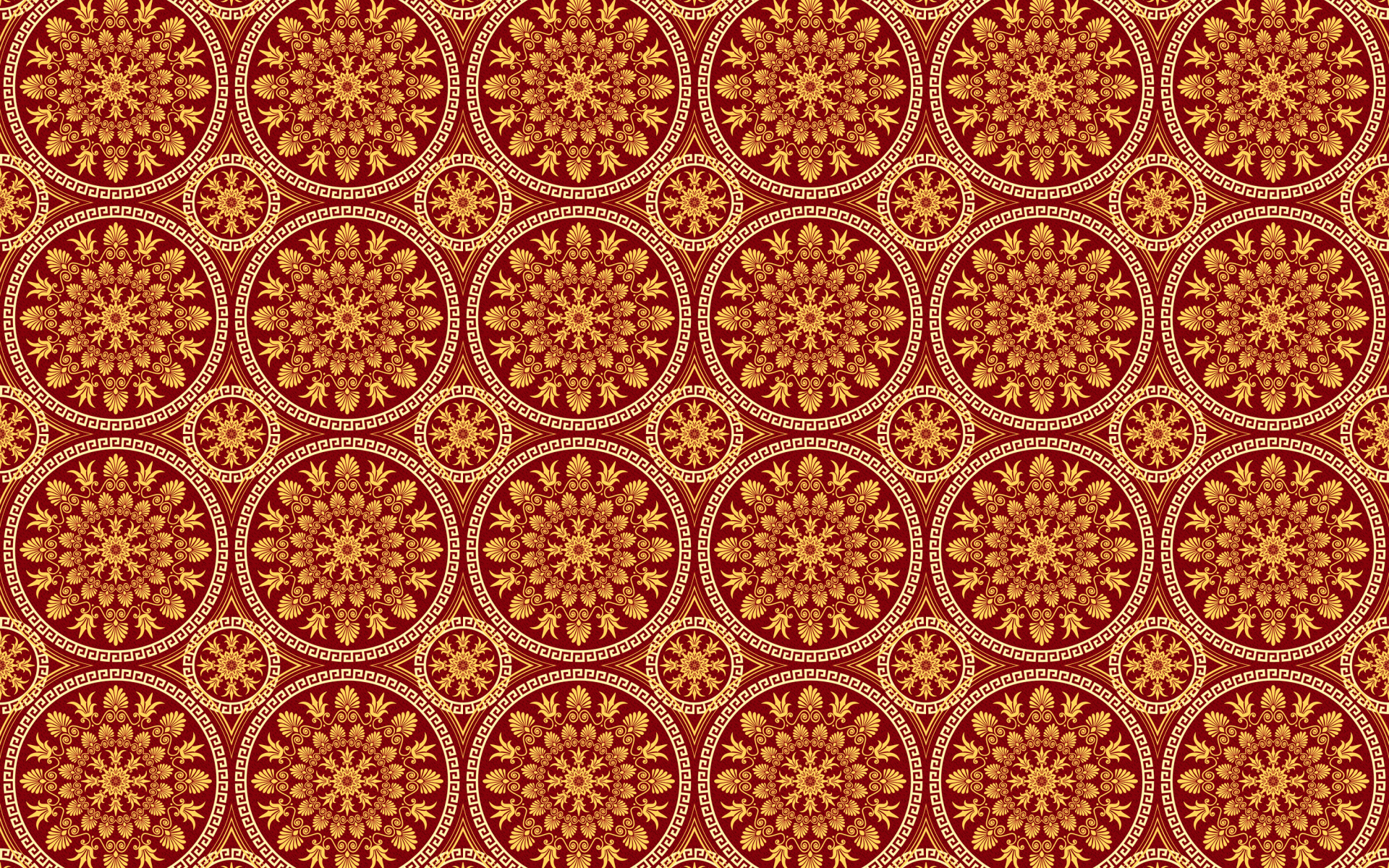 Узорные круги для фона