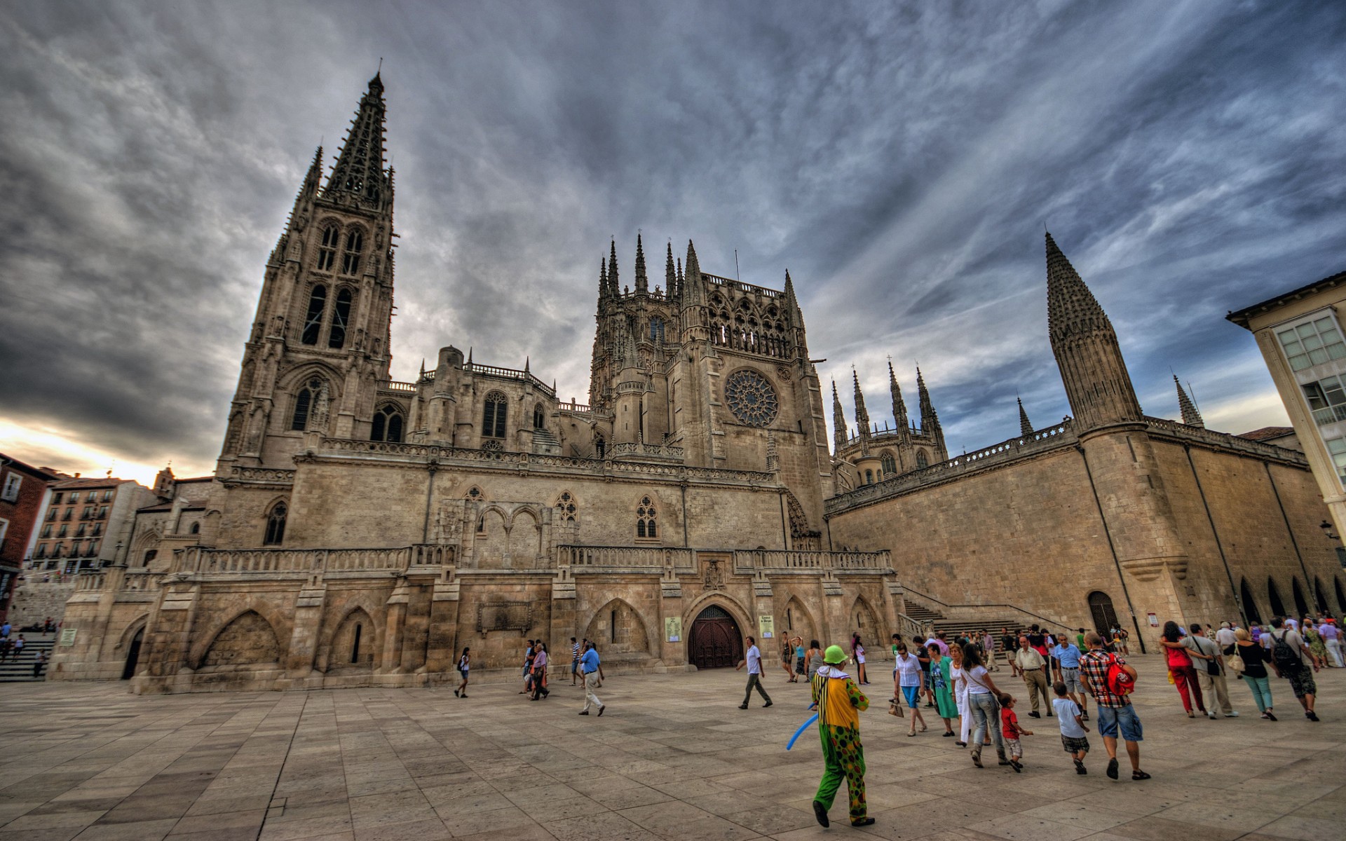 Кафедральный собор город Бургос 