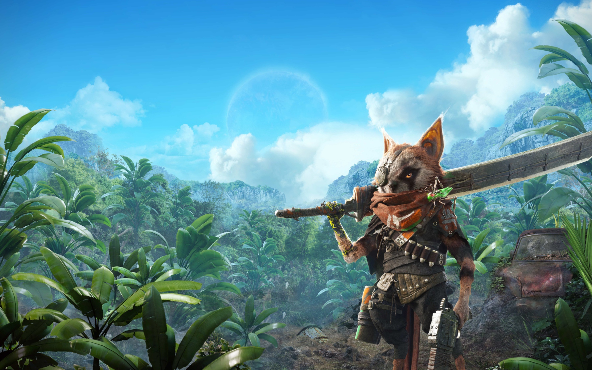 Персонаж новой компьютерной игры Biomutant, 2018