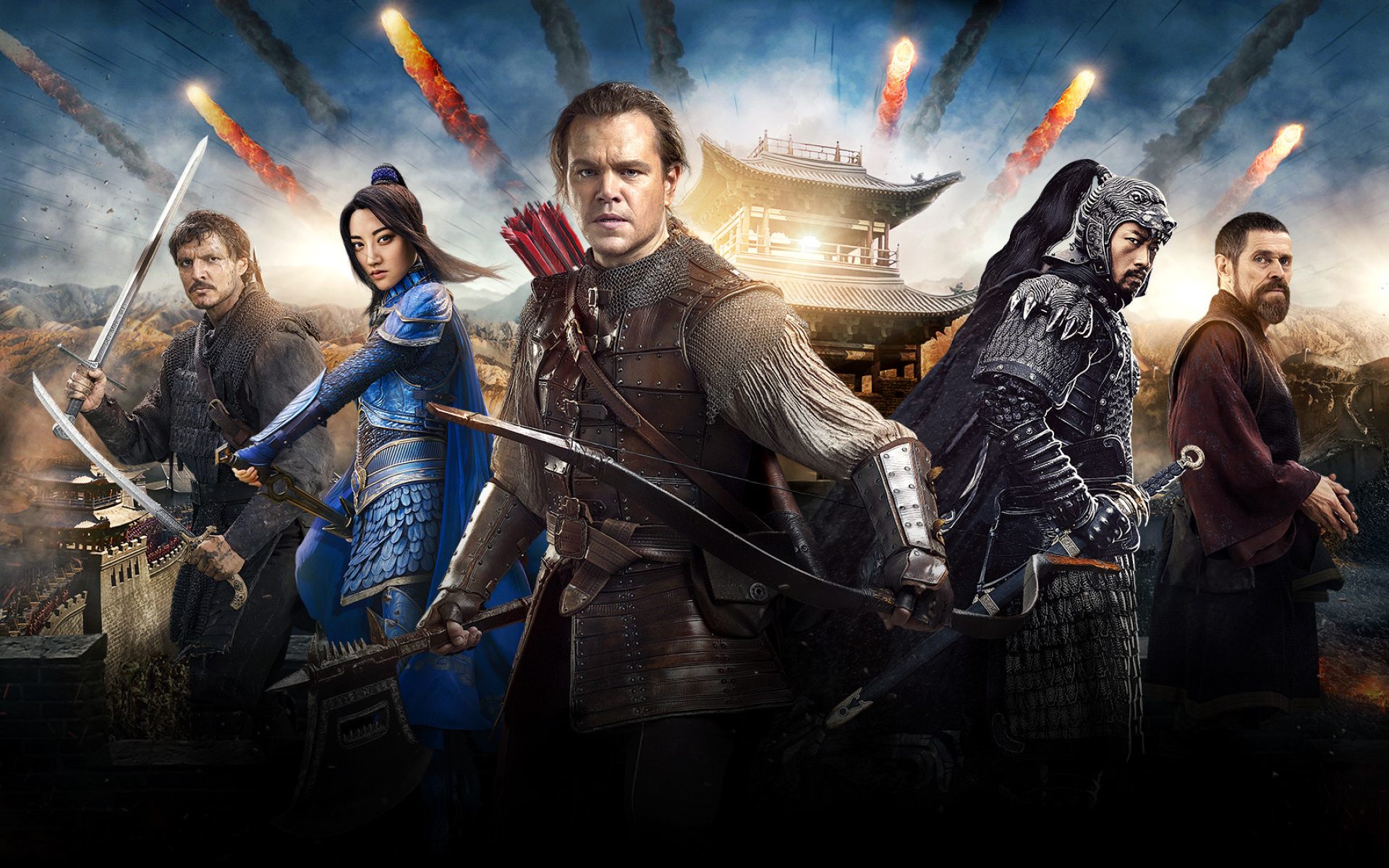 Персонажи фильма Великая стена  2017 