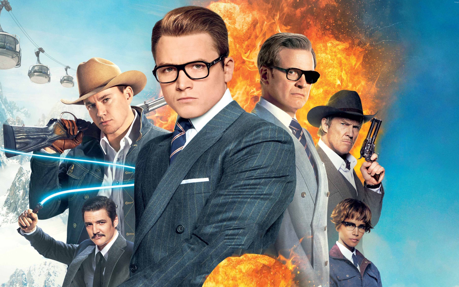 Персонажи фильма  Kingsman, Золотое кольцо, 2017