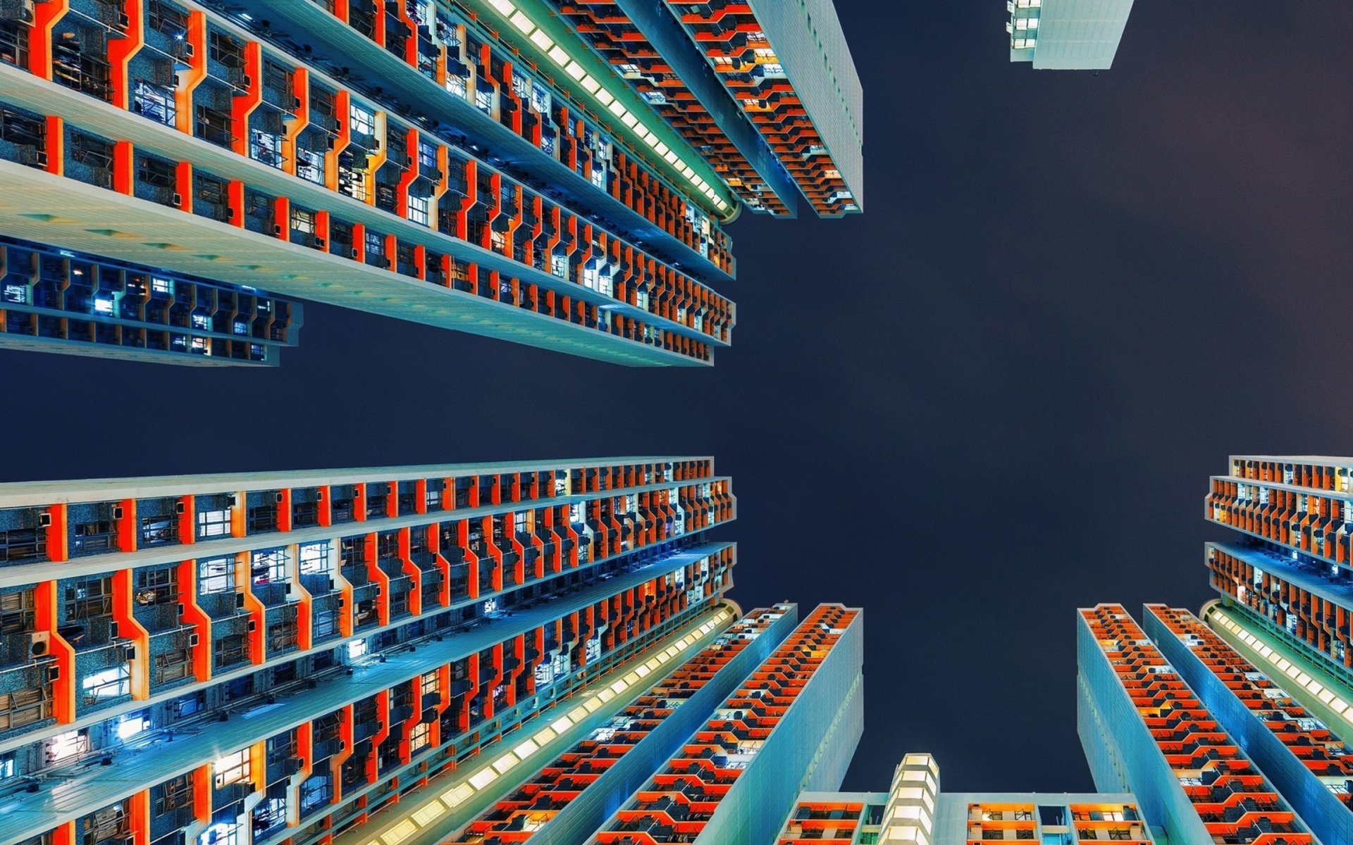 Гипнотизирующие небоскребы Гонконга  