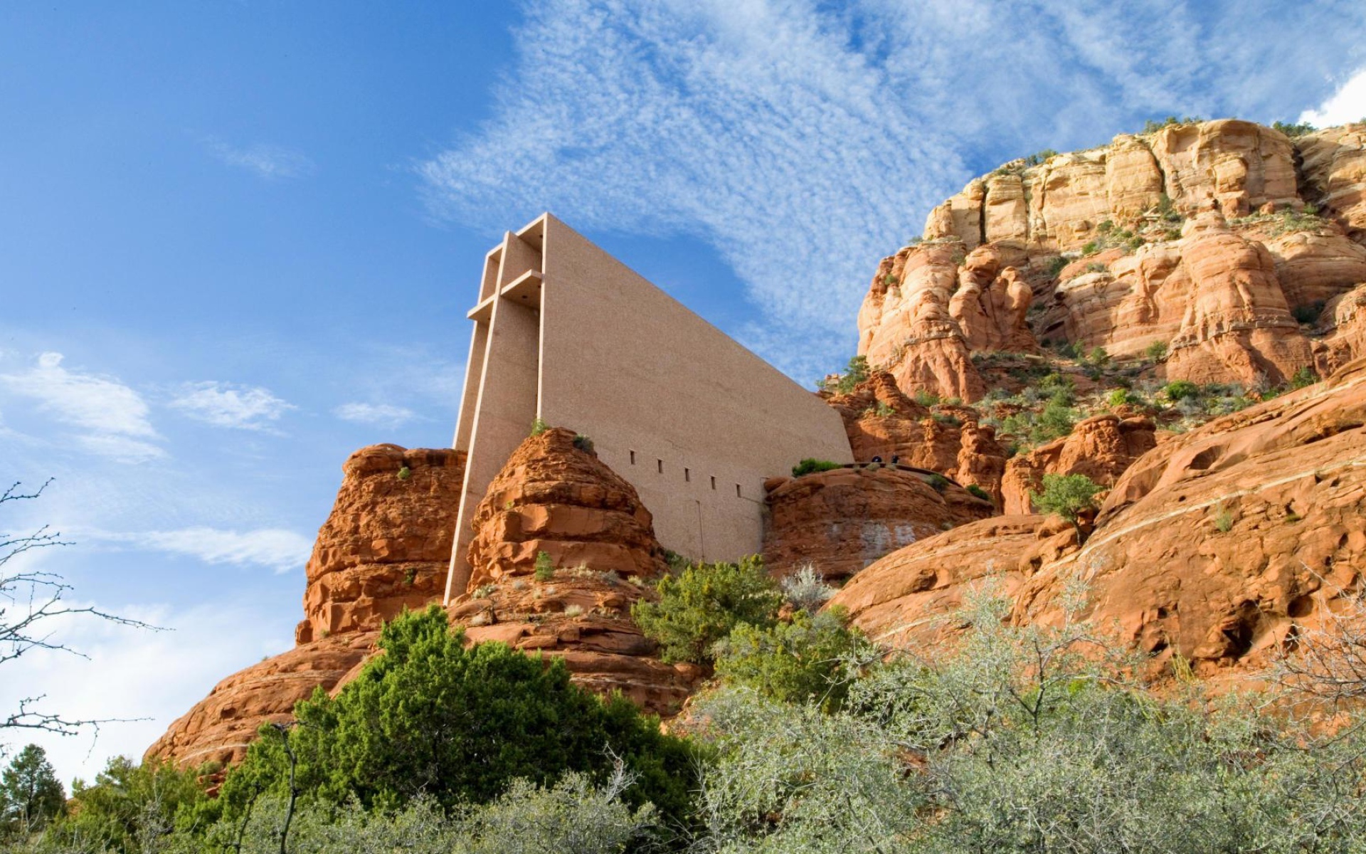 Часовня в скале. Аризона, США