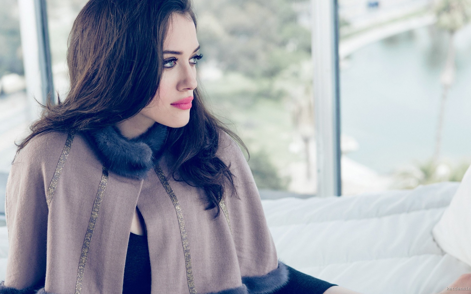 Молодая красивая актриса Кэт Деннингс