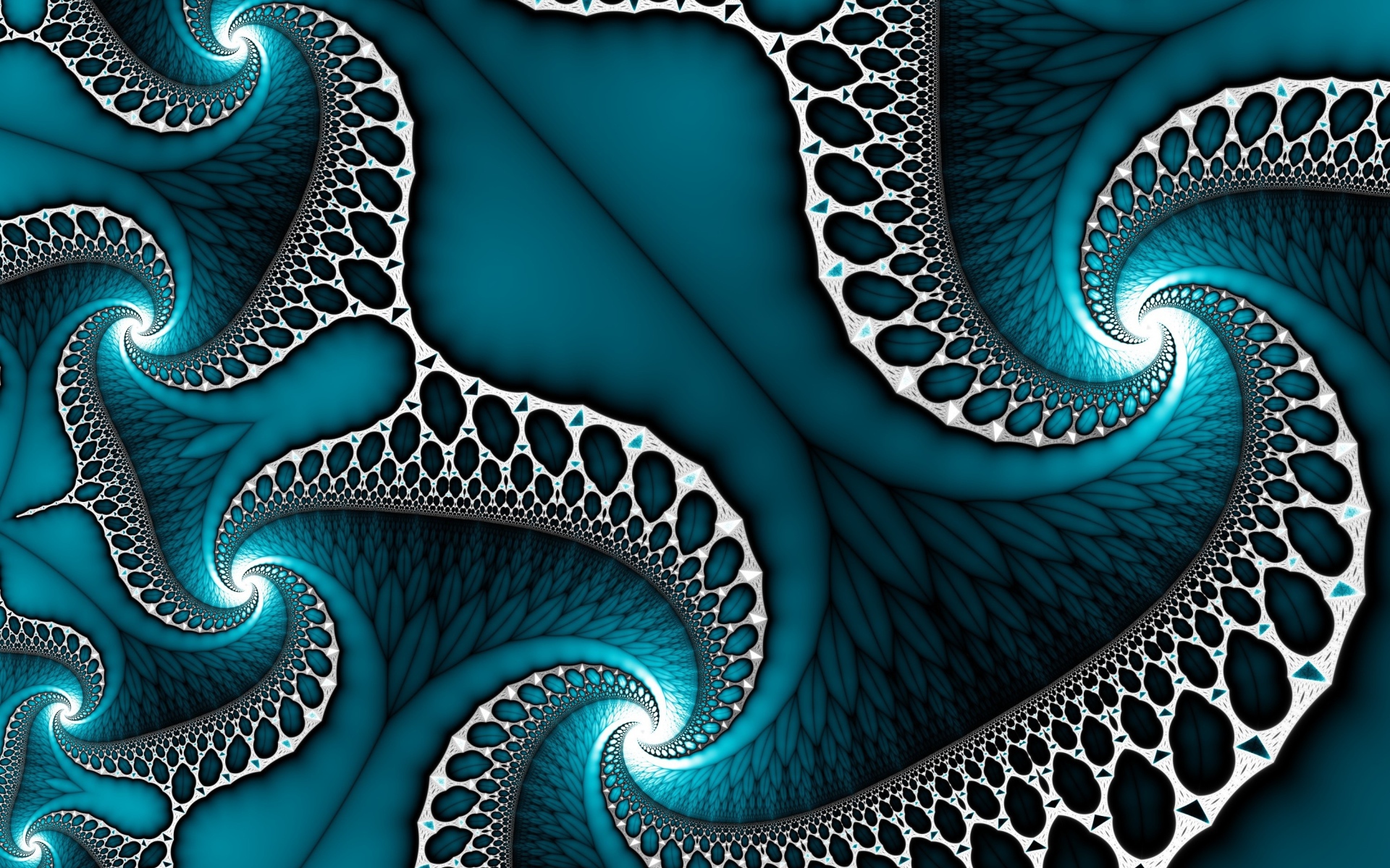 Необычный абстрактный рисунок 