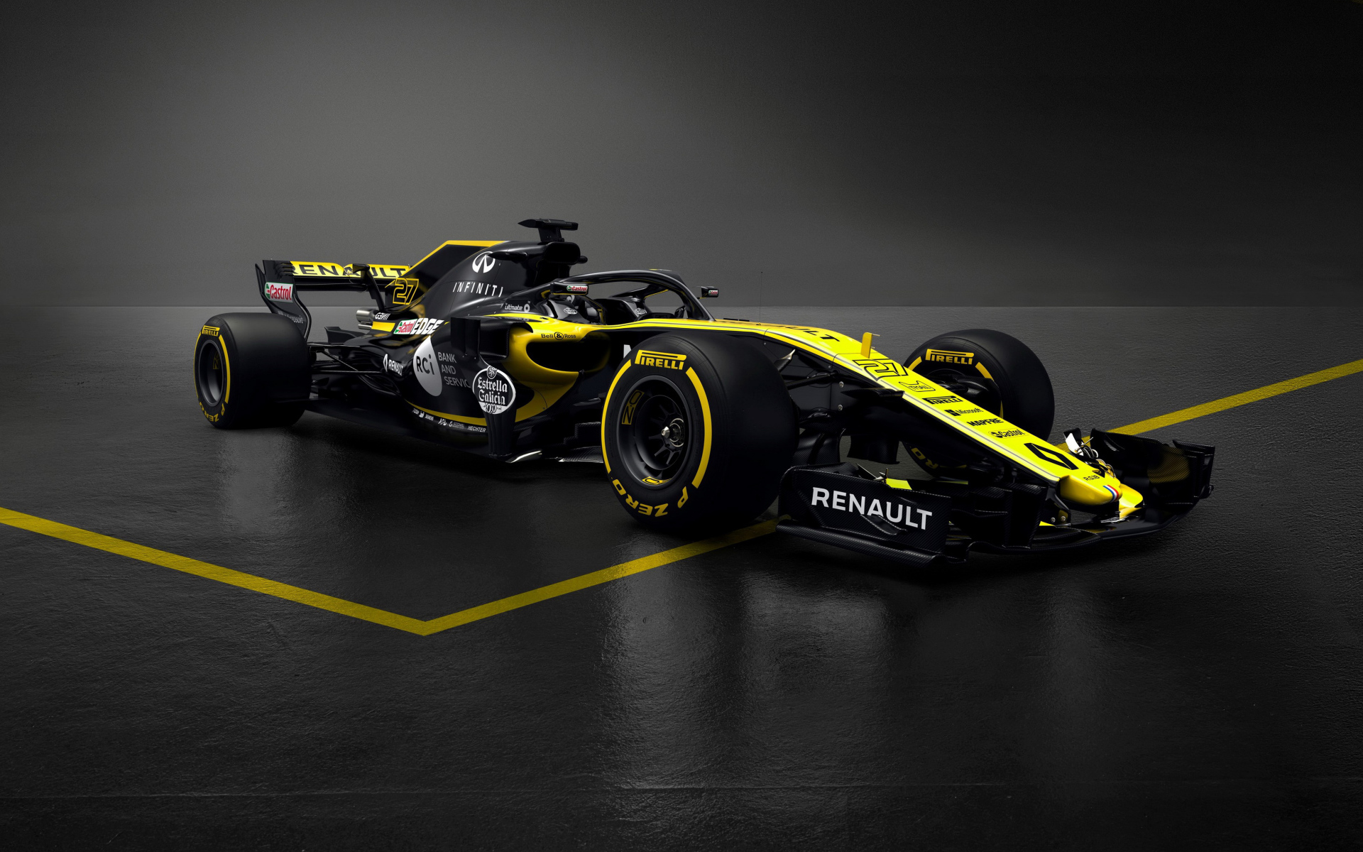 Гоночный автомобиль Renault RS18 F1, 2018