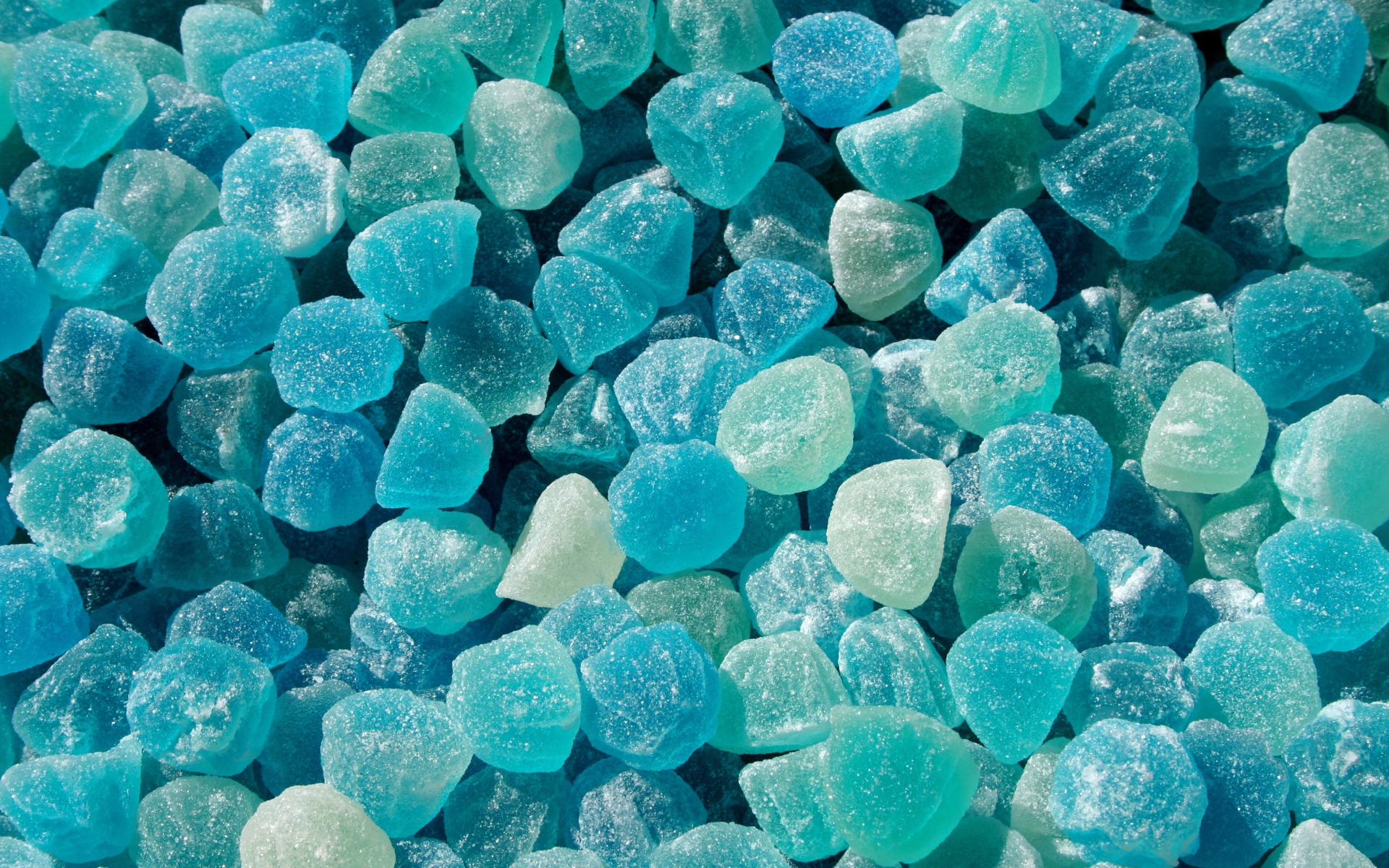 Голубые конфеты желе