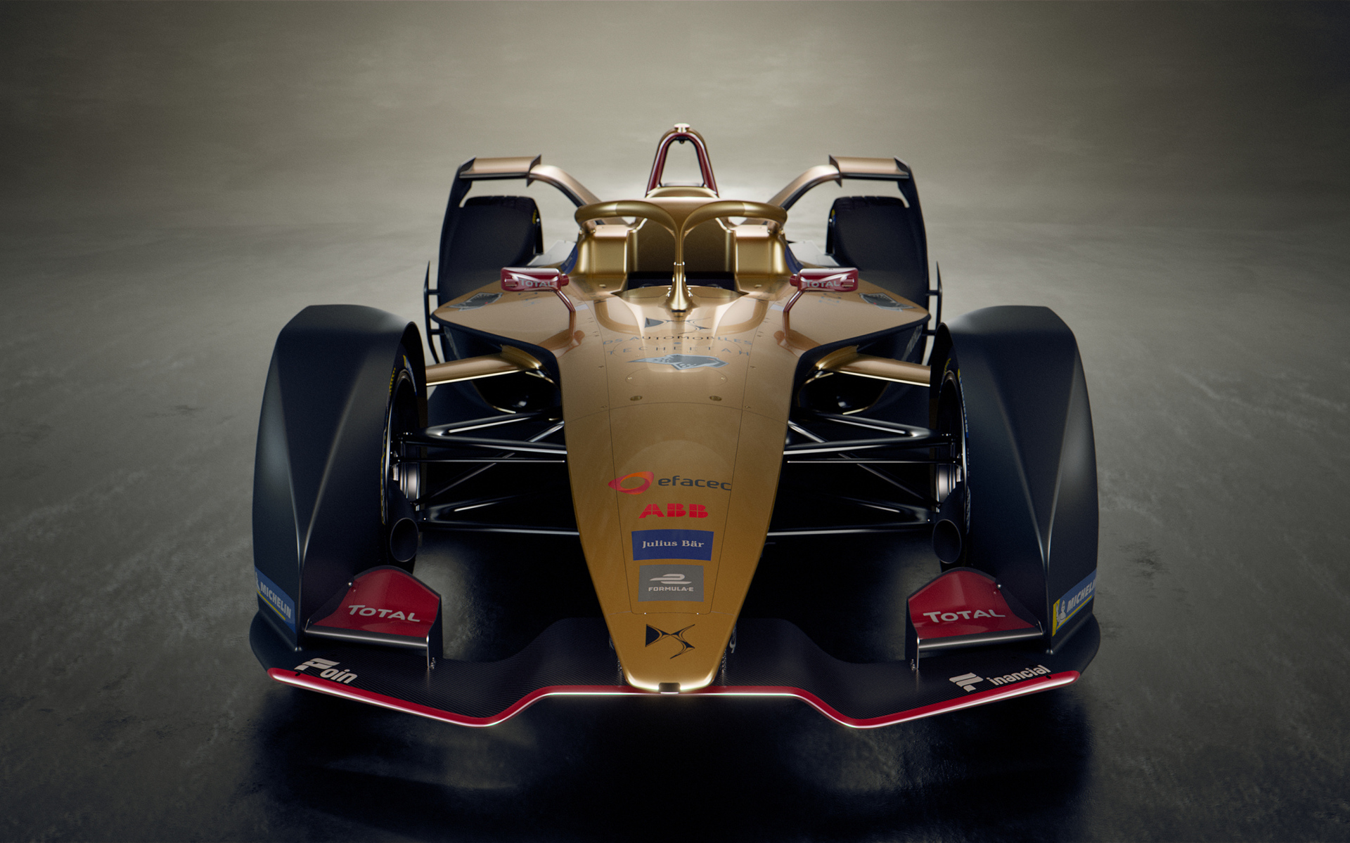 Гоночный автомобиль DS E-Tense FE 19