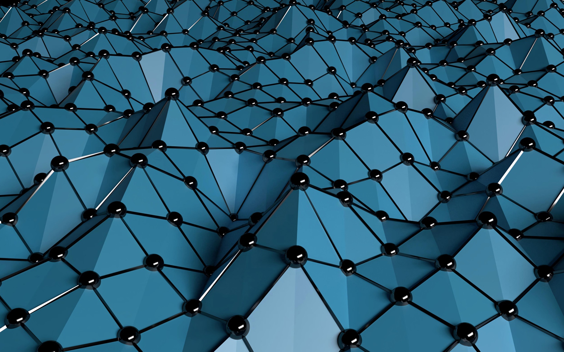 Серые геометрические фигуры с черными точками 3д графика