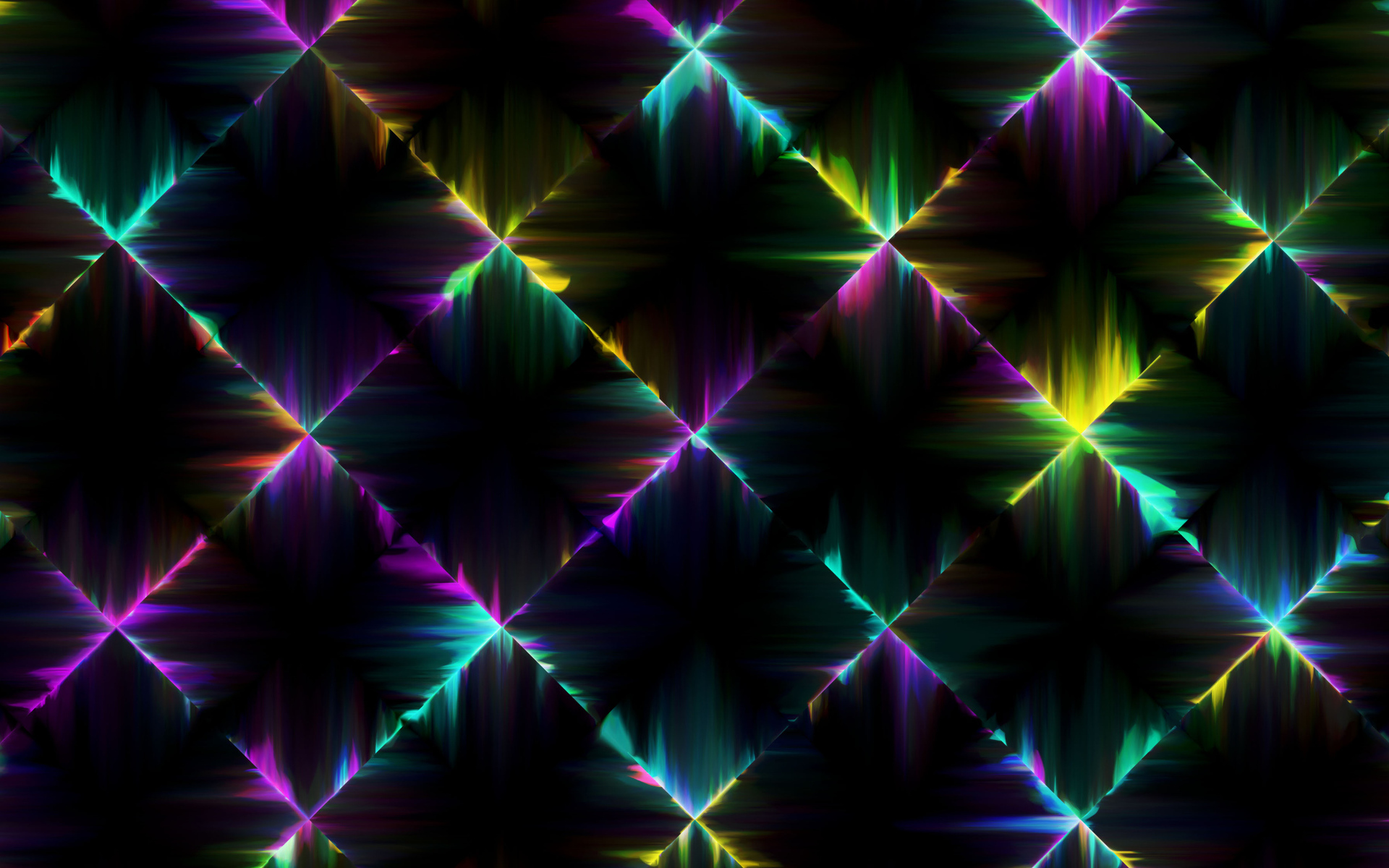 Неоновые разноцветные линии 