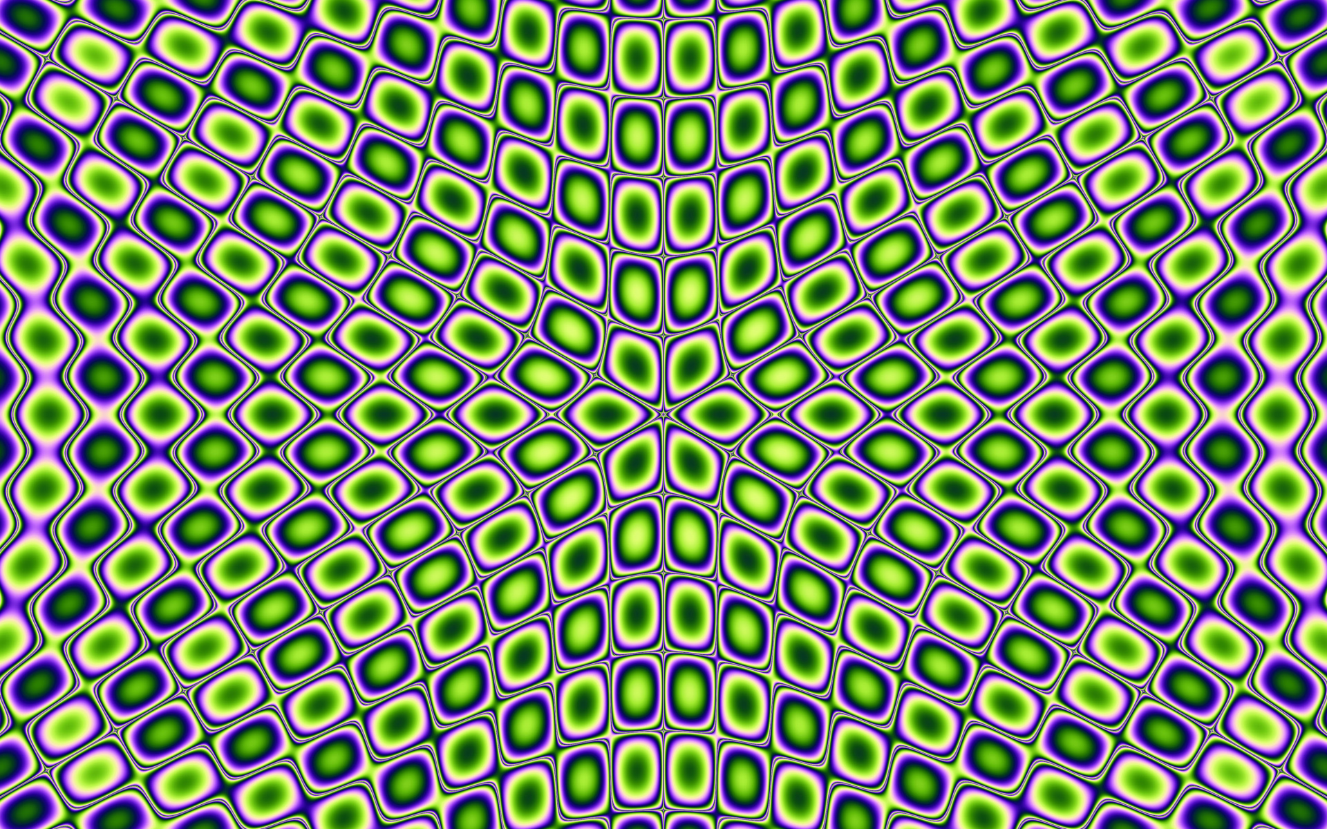 Красивый узор с оптической иллюзией 