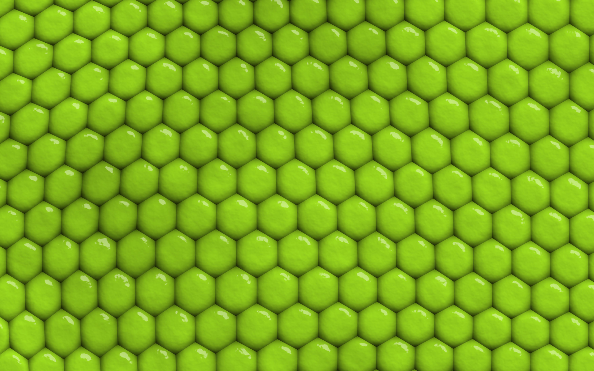 Зеленый фон соты крупным планом