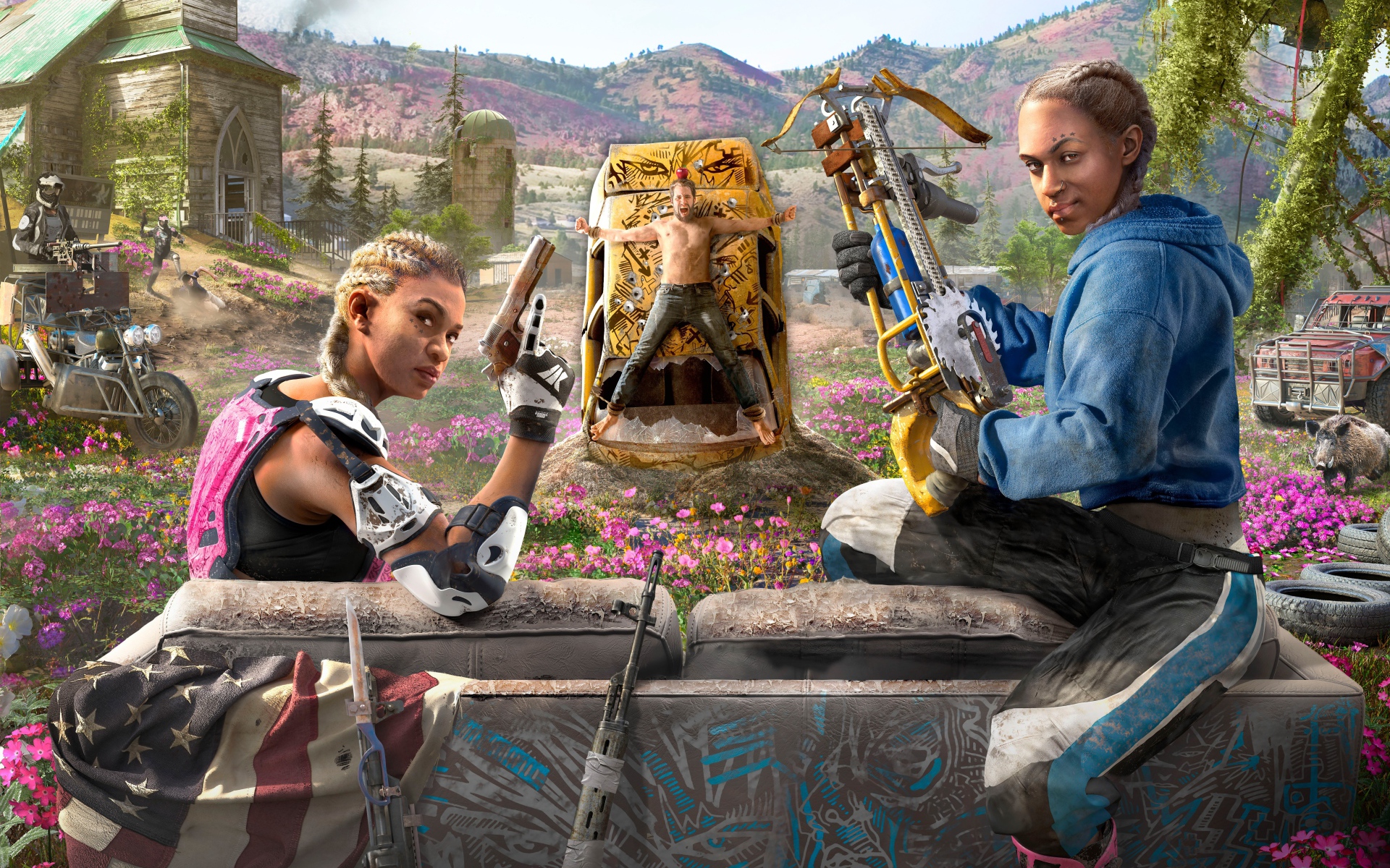 Компьютерная игра Far Cry New Dawn, 2019 года