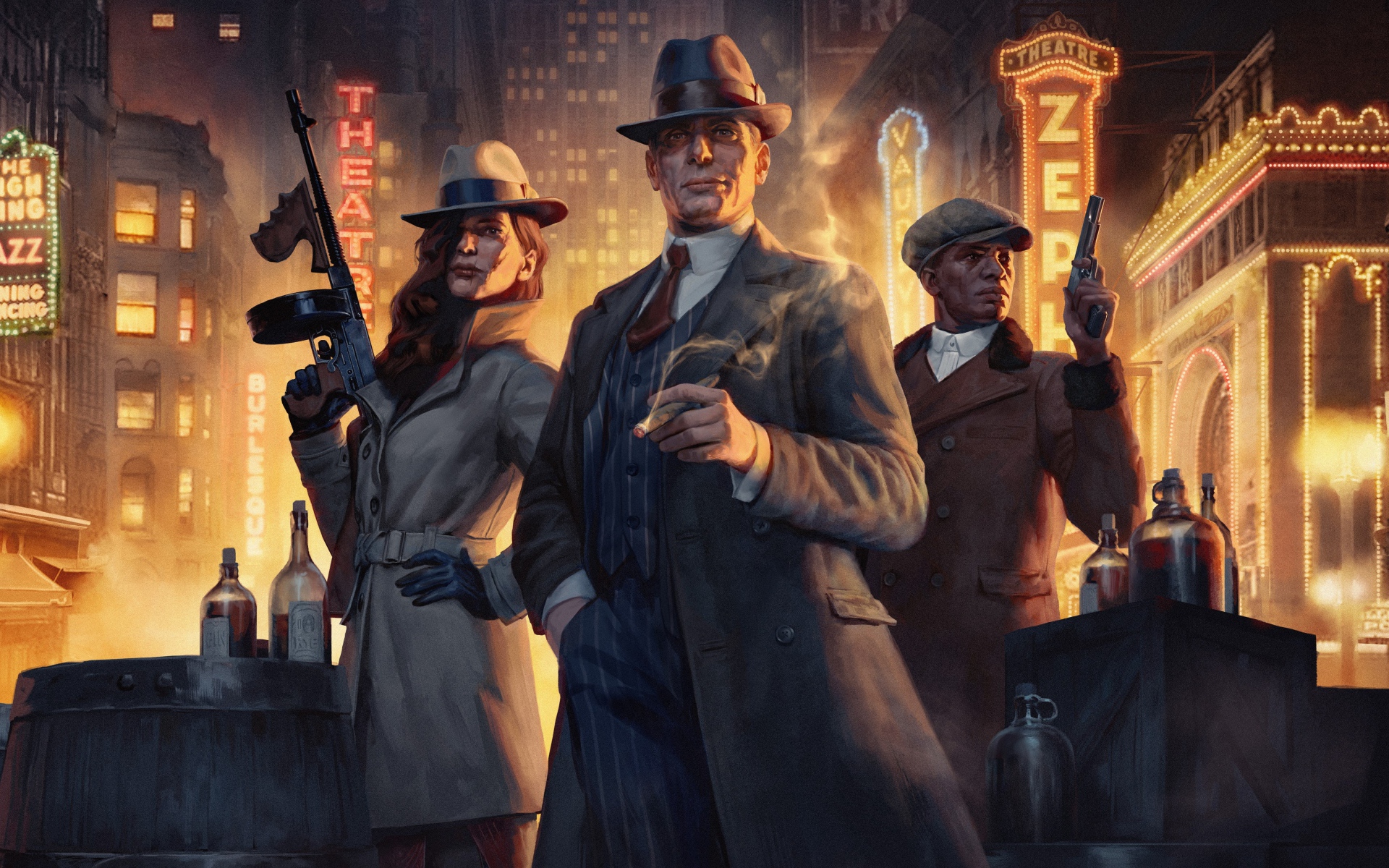 Компьютерная игра стратегия Empire of Sin 2019 года