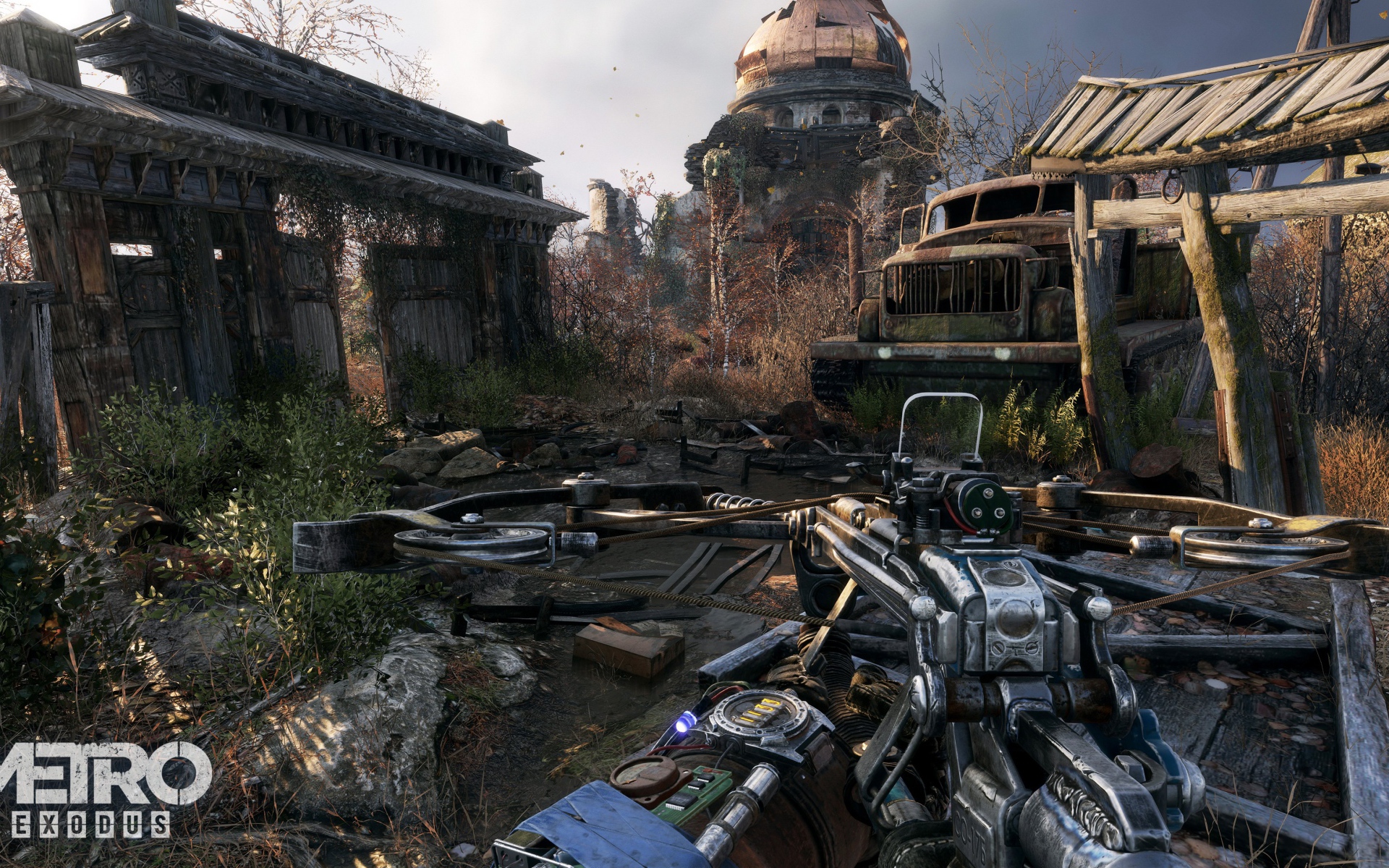 Кадр компьютерной игры Metro Exodus, 2019 года