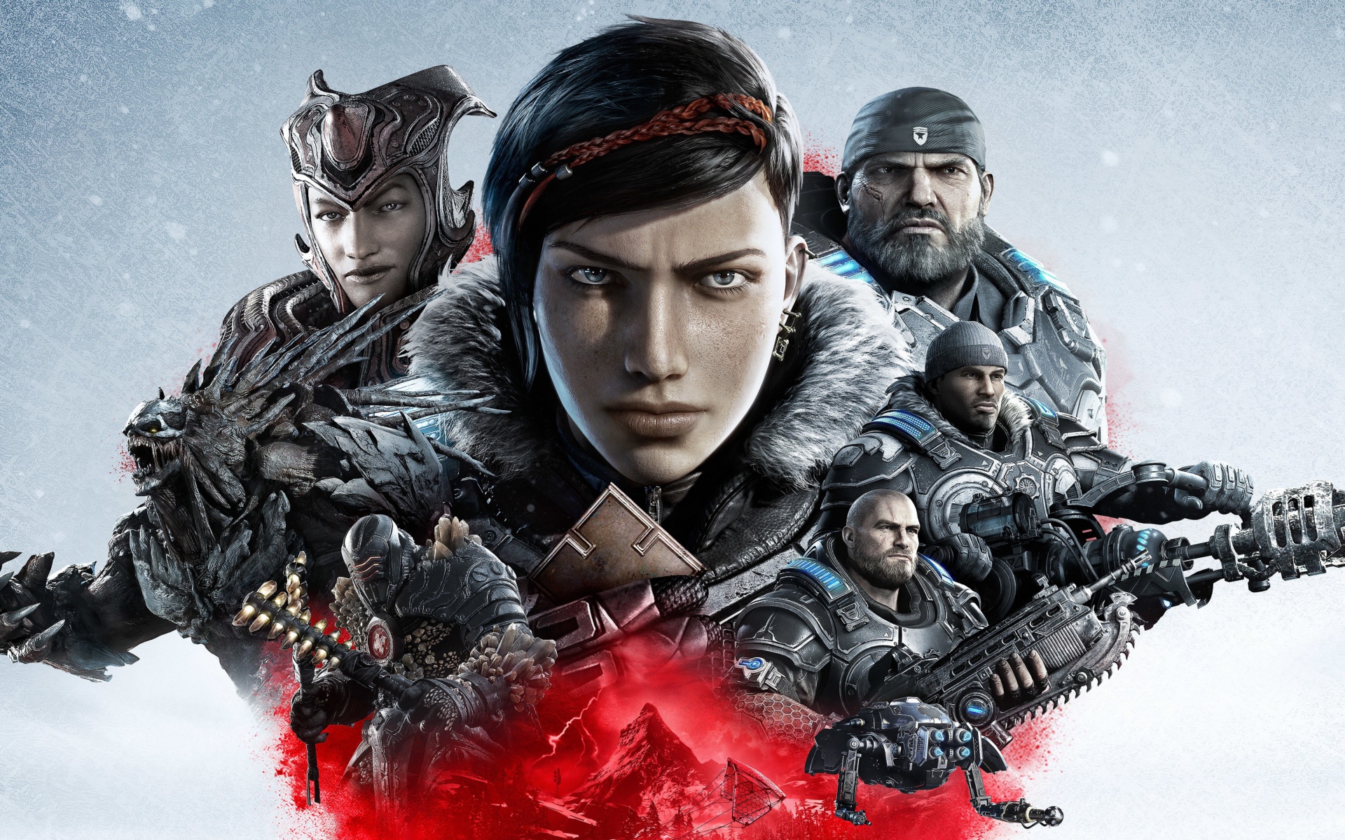 Новая компьютерная игра Gears 5, 2019 года