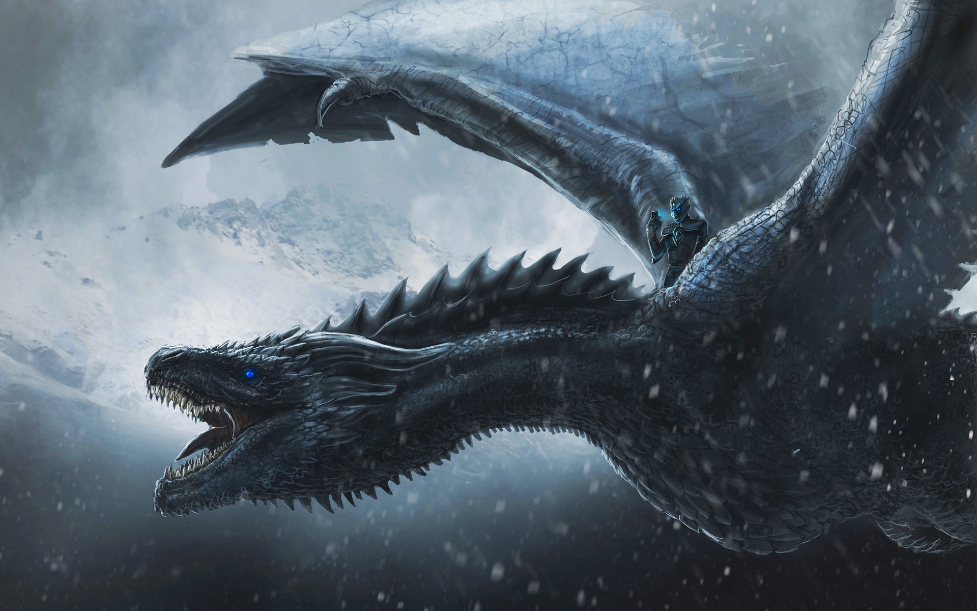 Персонаж Король ночи на драконе, Игра престолов 8 сезон, 2019