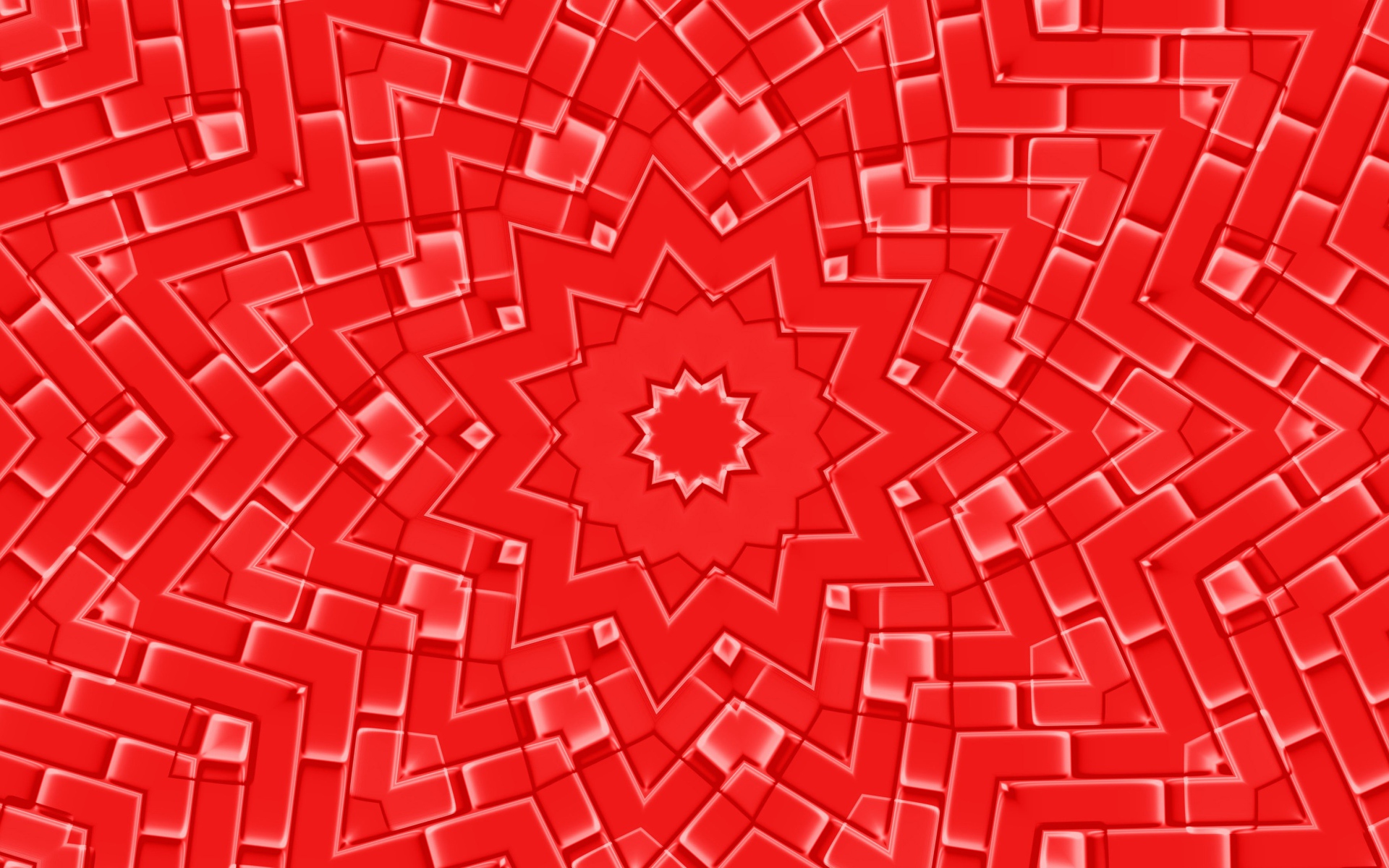 Абстрактный рисунок с красными звездами 