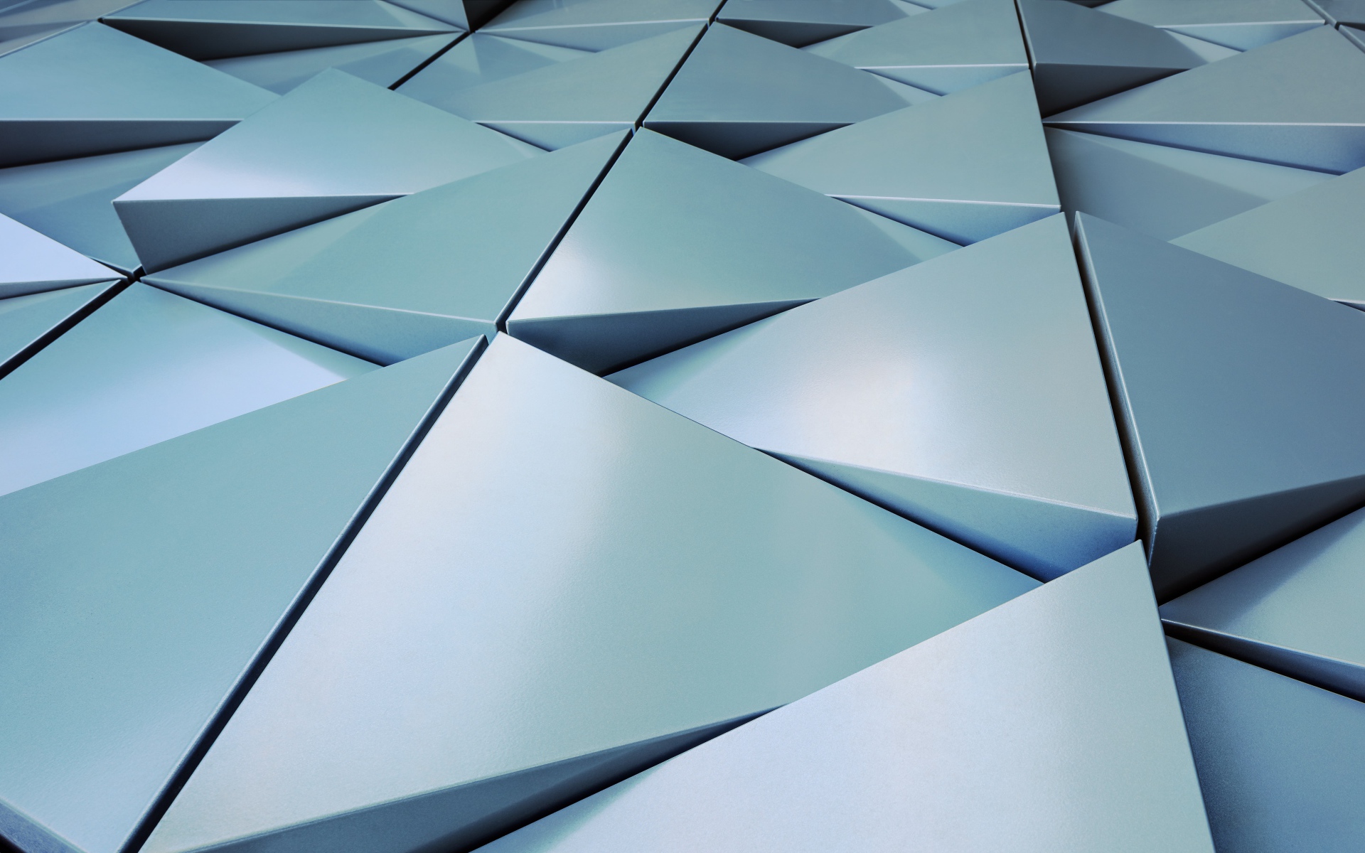 Large gray triangles 3D graphics