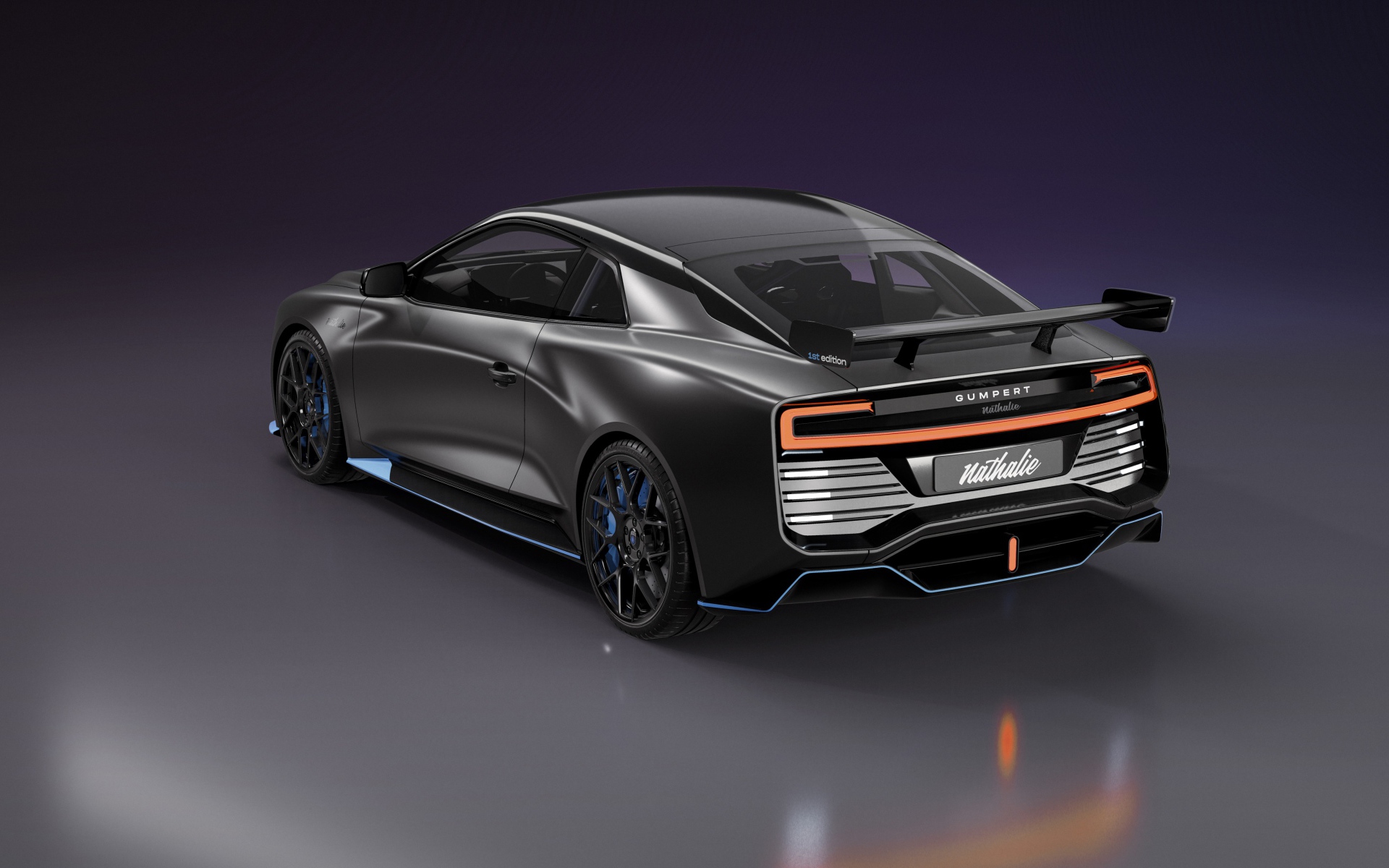 Автомобиль Gumpert RG Nathalie First Edition 2020 года вид сзади